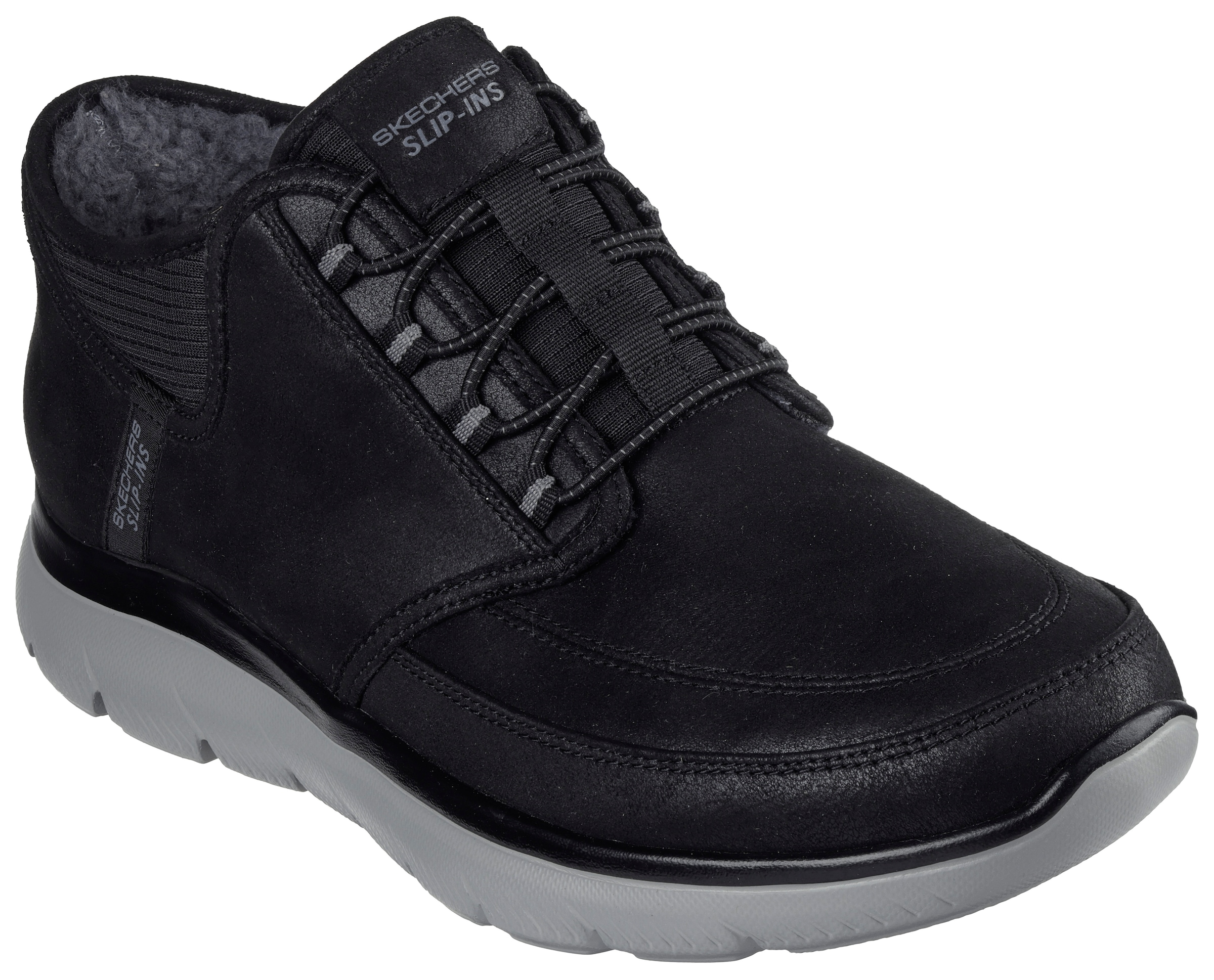 Slip-On Sneaker »SUMMITS«, Schnürboots, Mid Cut Sneaker mit Hands Free Slip-Ins SLIP IN™