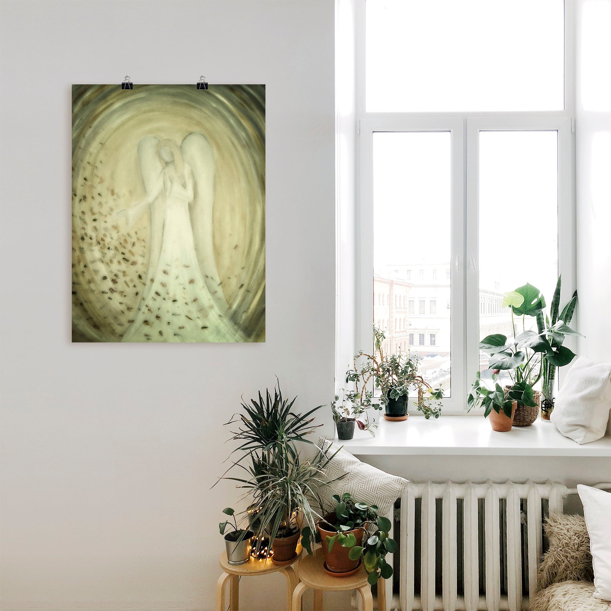 Artland Wandbild "Engelbild II", Religion, (1 St.), als Leinwandbild, Poste günstig online kaufen