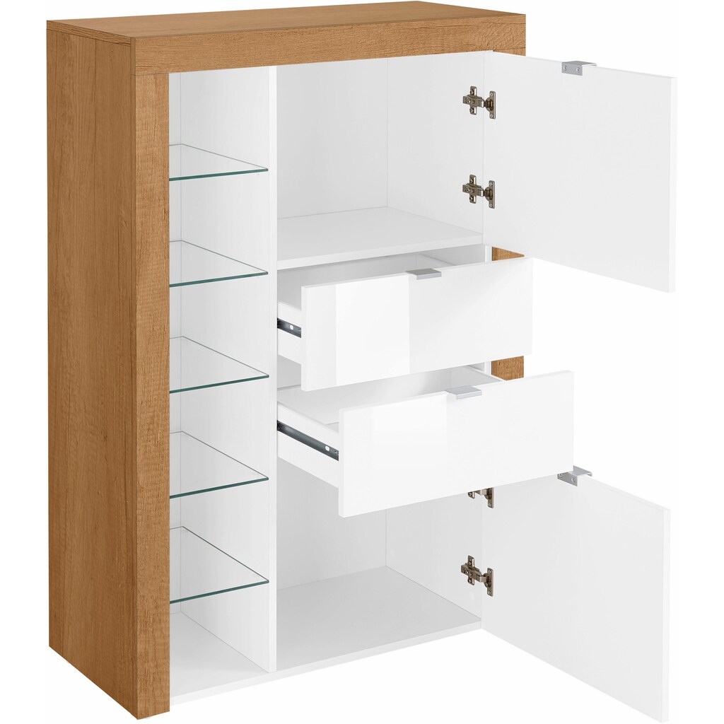 borchardt Möbel Highboard »Bilbao«, Breite 79 cm