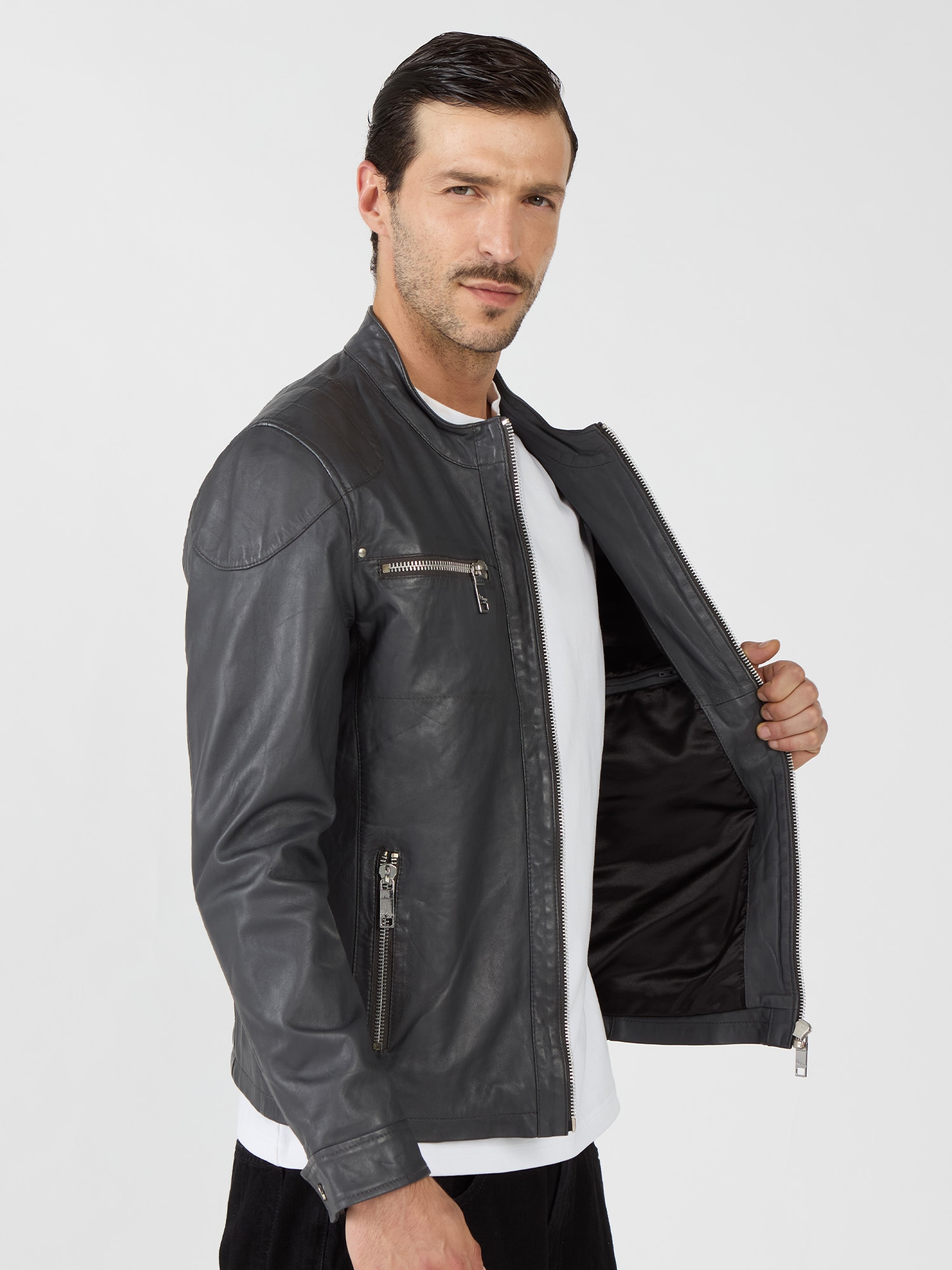 Maze Lederjacke »Flint«