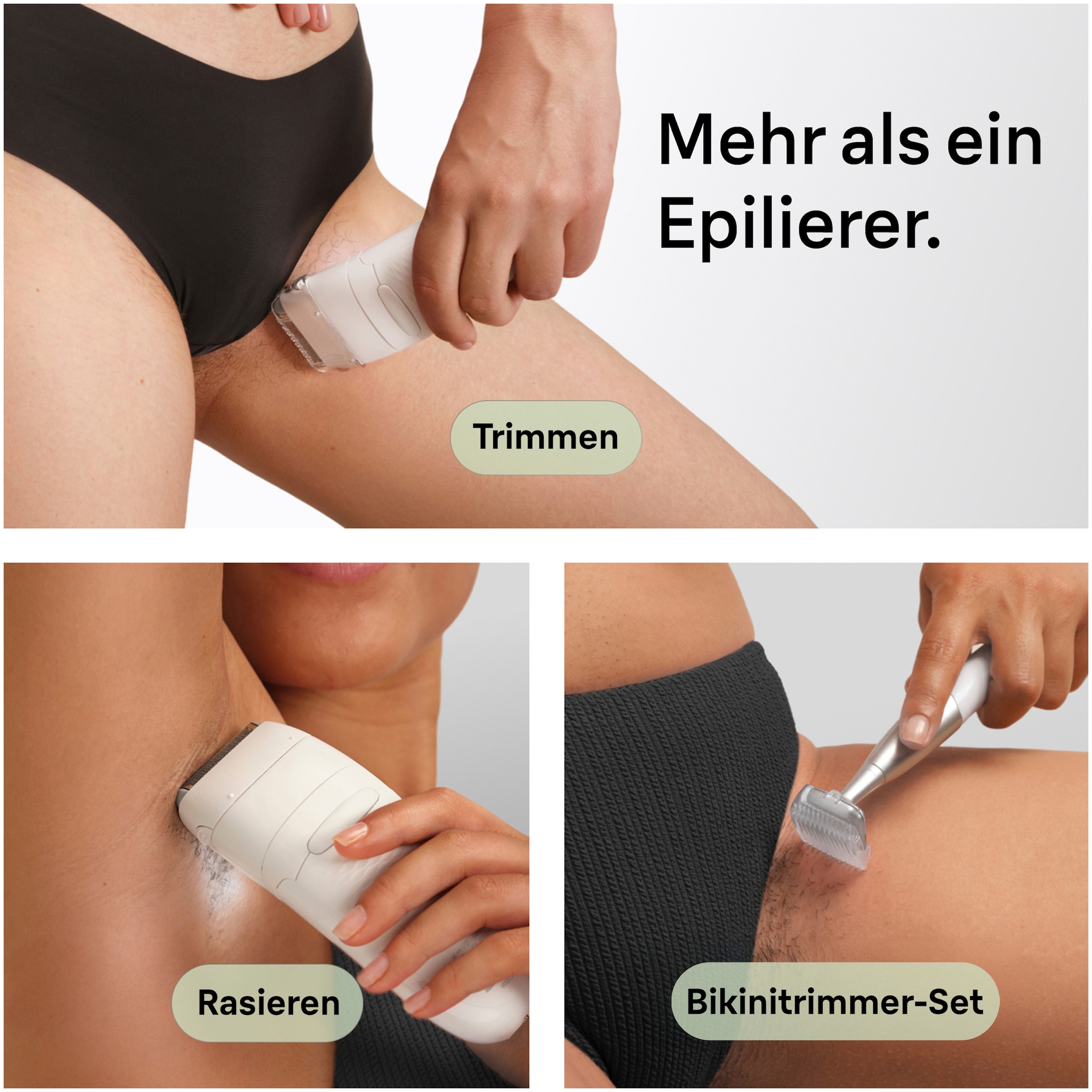 Braun Epilierer »Silk-épil 7 SE7-241« Wet & Dry, inklusive Rasieraufsatz, Trimmeraufsatz und Bikini-Trimmer