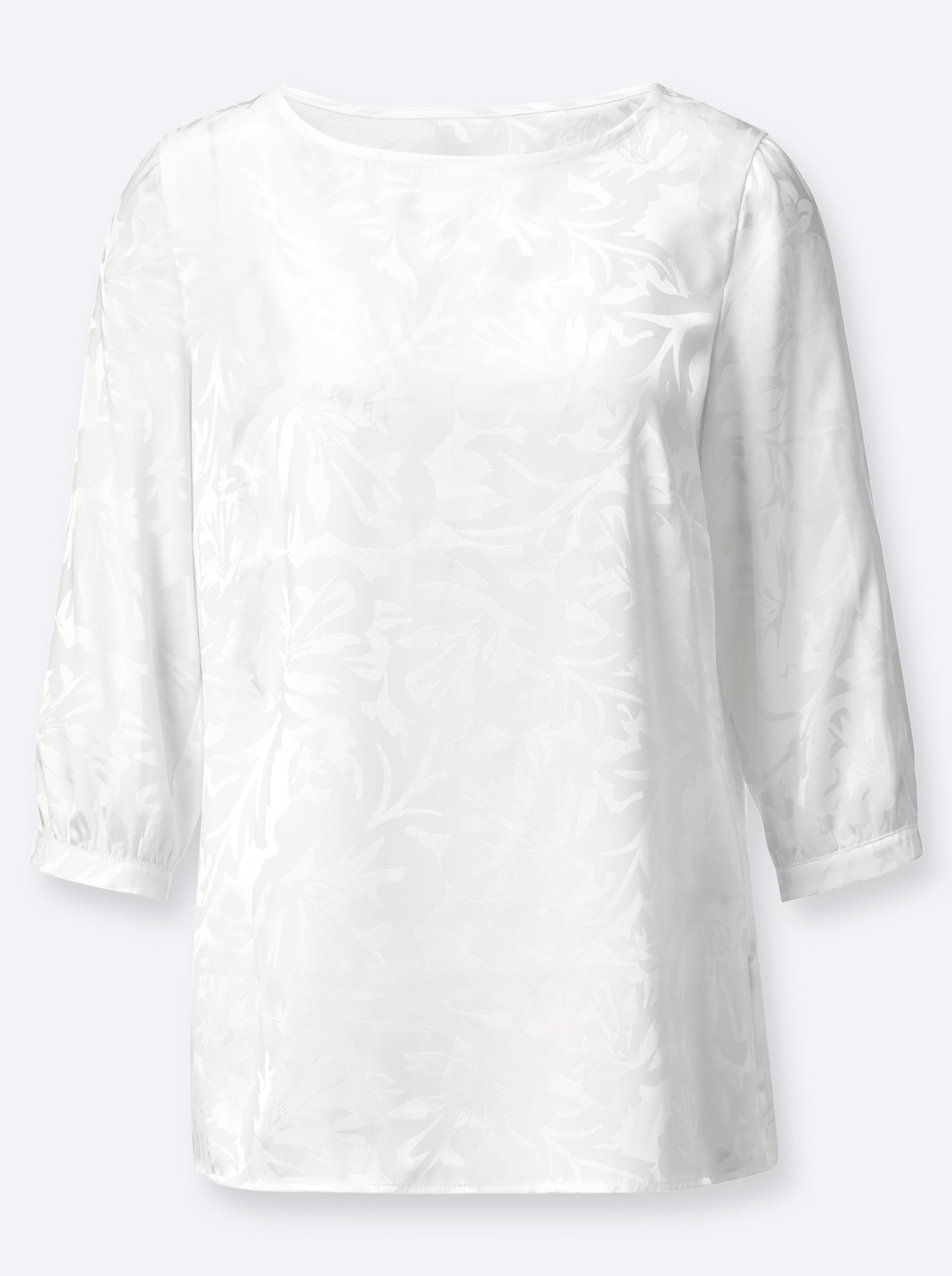 Creation L Women's Pull-on Blouse Ecru 46 3