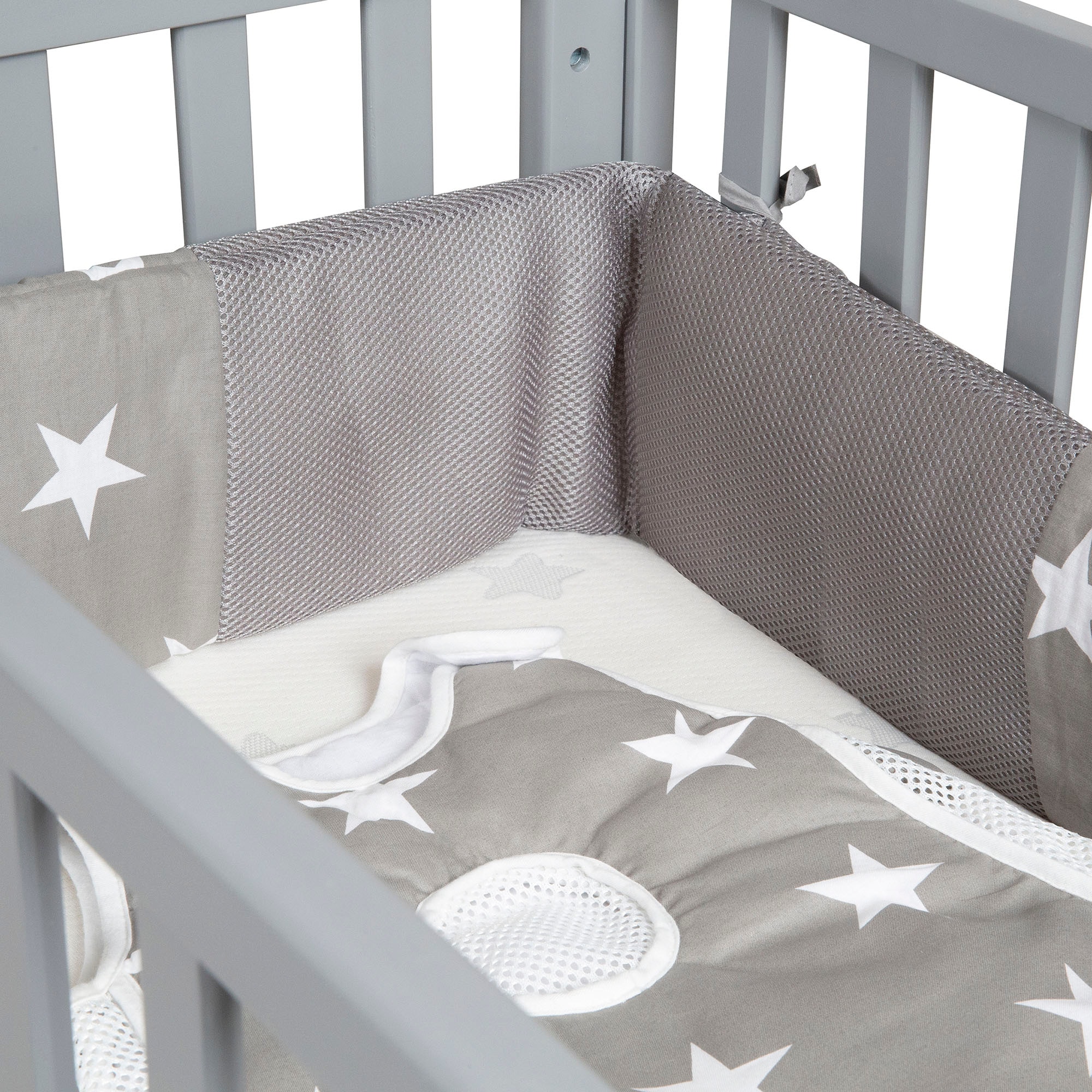 roba® Stubenbett »safe asleep® 3-in-1 Little Stars«, (4 tlg.)