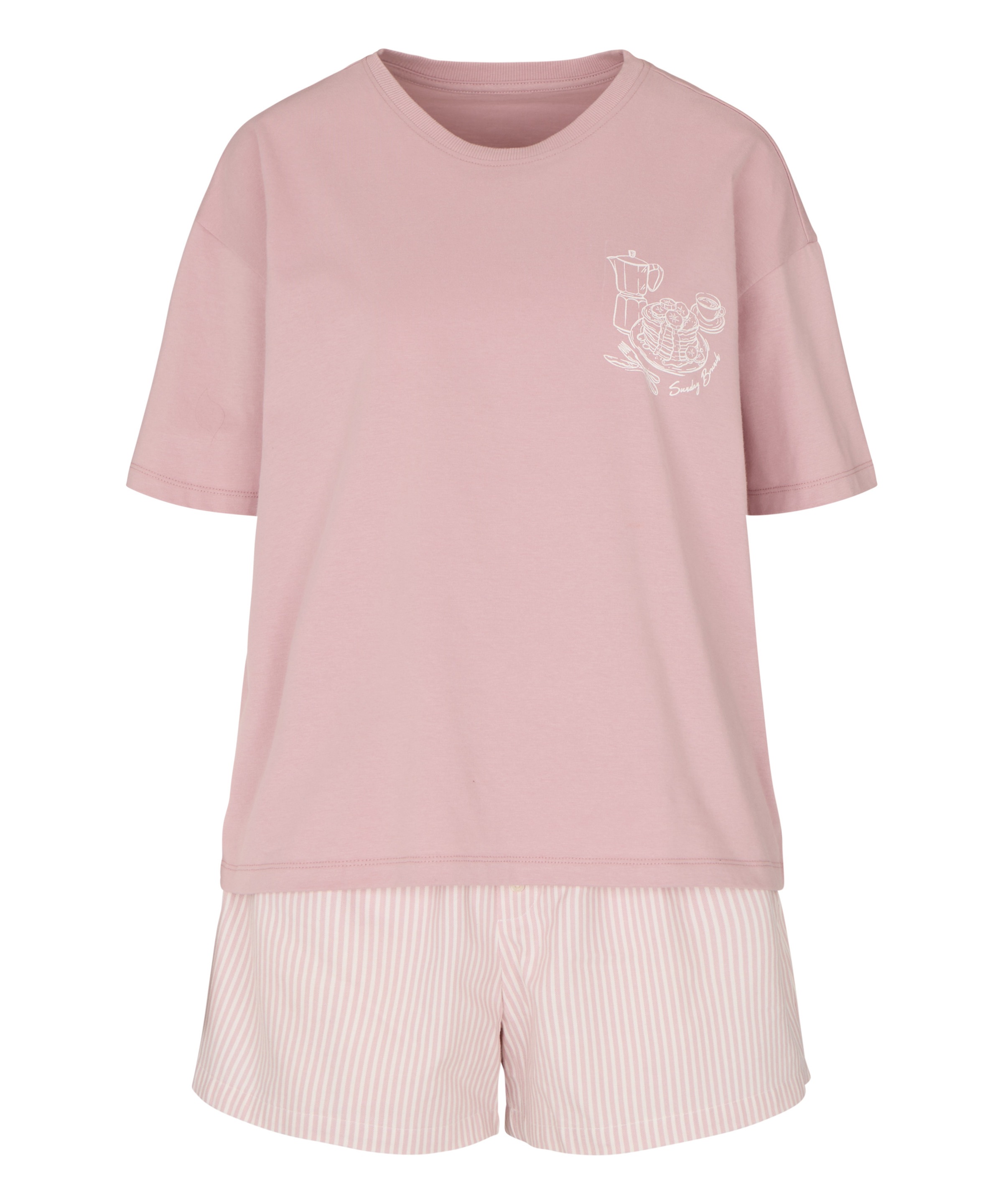 Hunkemöller Pyjama »Pyjama Set with Short and T-shirt«
