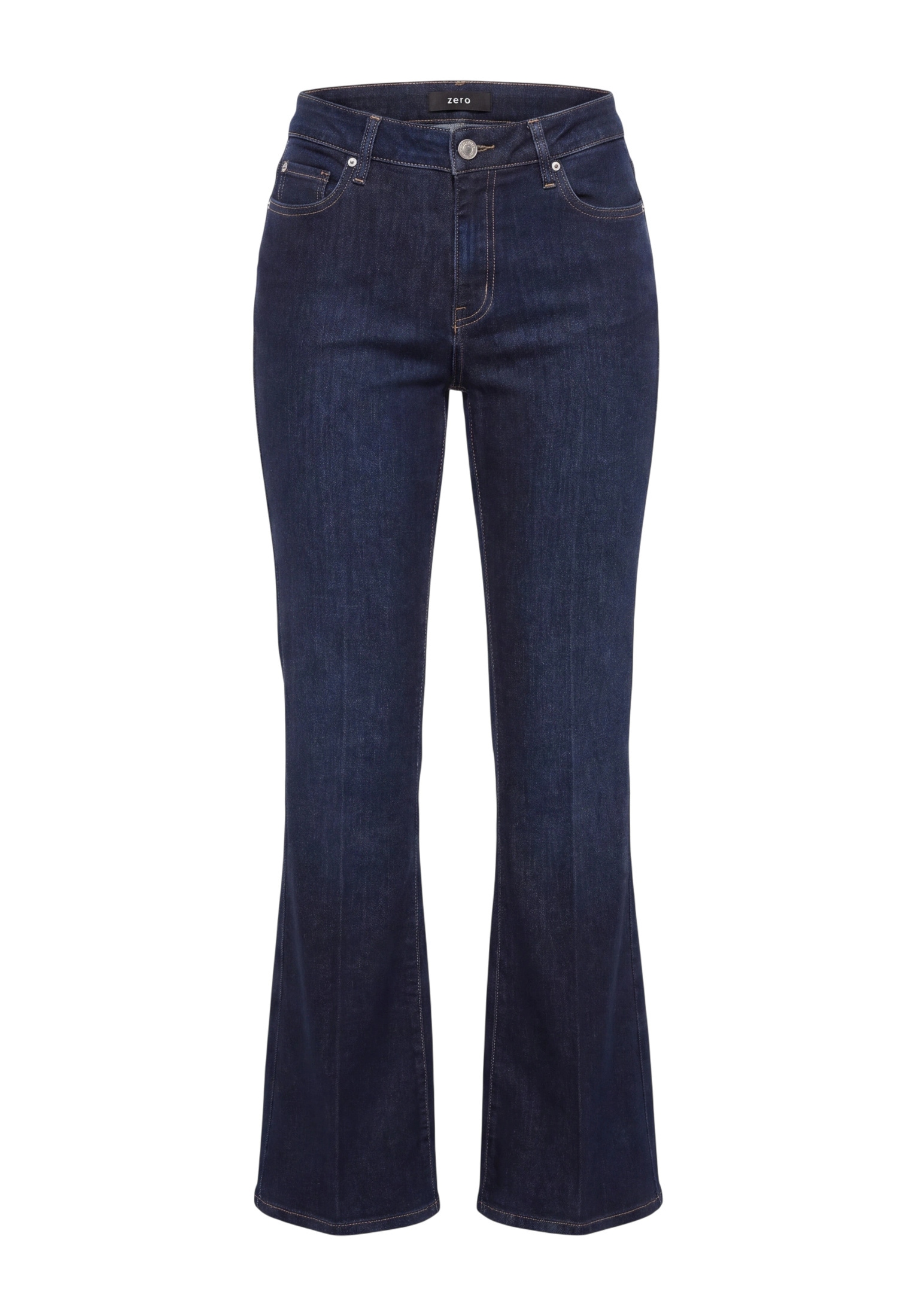 Zero Bequeme Jeans »Damen fit Hose mit Bügelfalte«