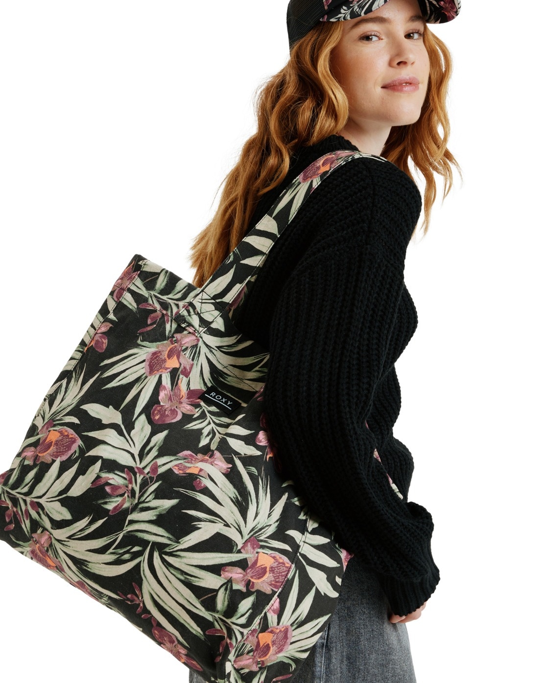 Roxy Strandtasche "Anti Bad Vibes" günstig online kaufen