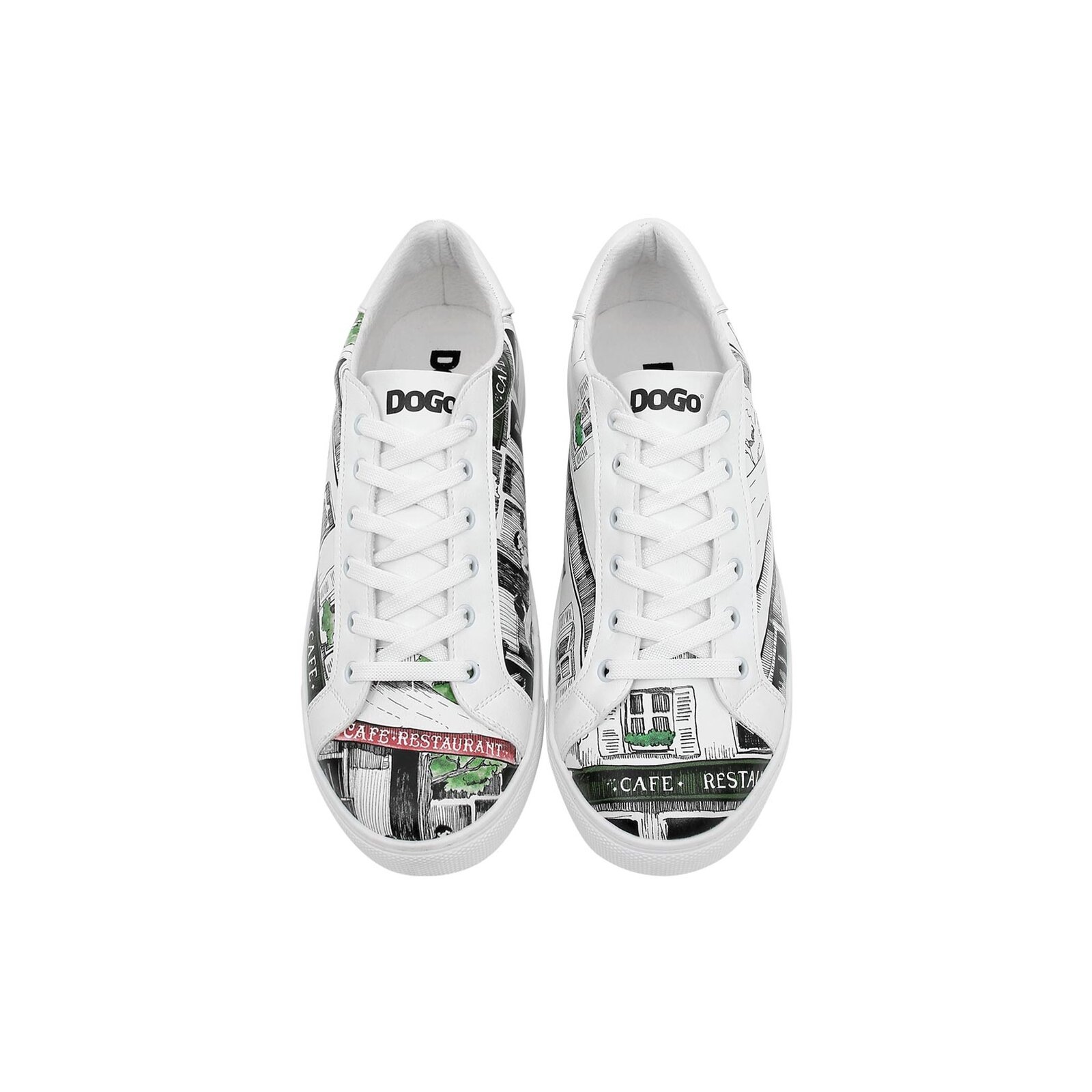 DOGO Sneaker "Damen Ace Sneakers La Vie Parisienne Vegan Damen Sneaker /", günstig online kaufen