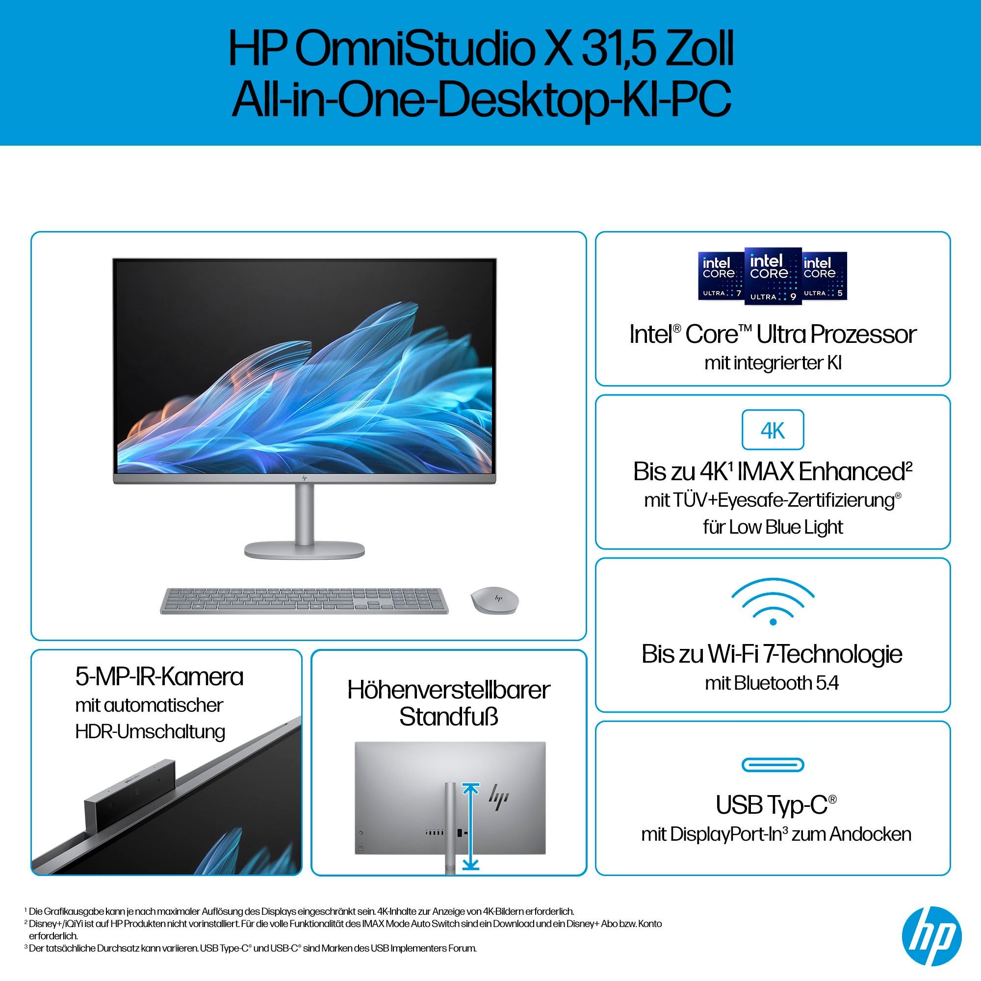 HP All-in-One PC »OmniStudio X 32-c0075ng«