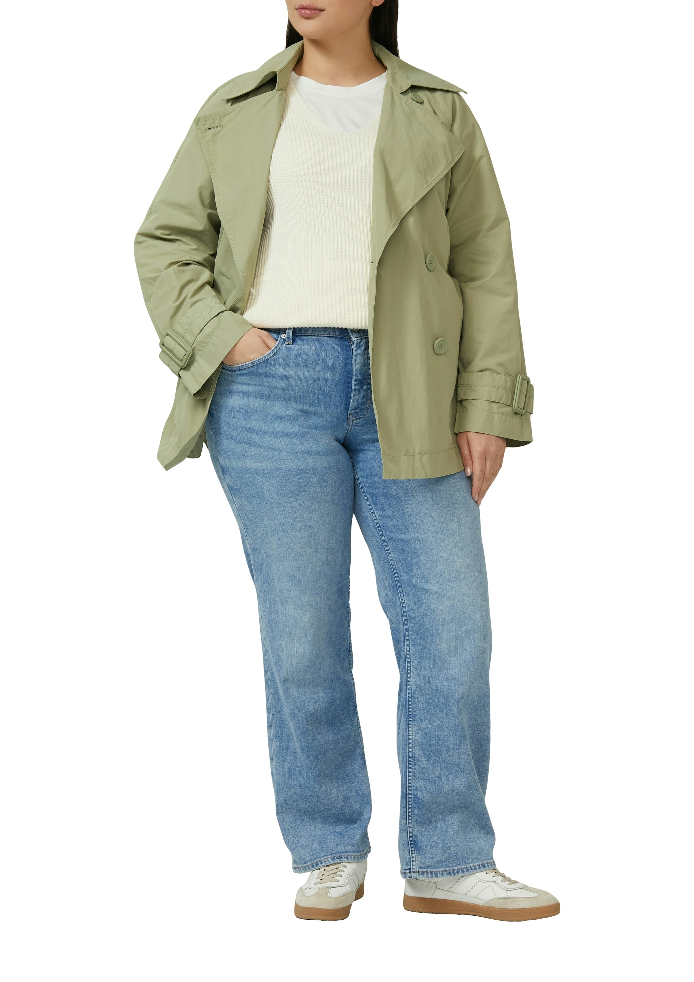s.Oliver CURVE Bootcut-Jeans mit Stretch/Große Größen