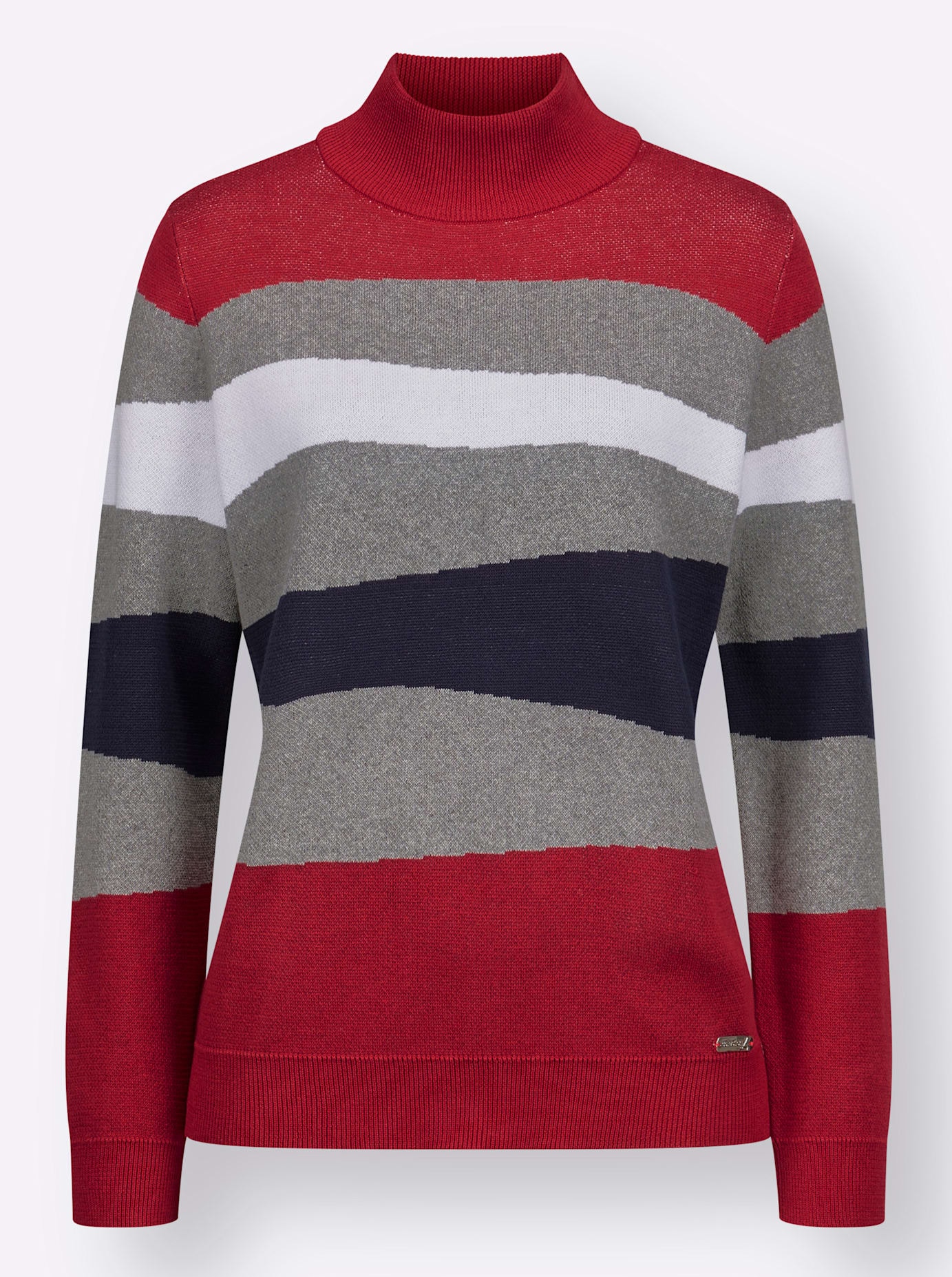 Casual Looks Stehkragenpullover »Pullover«