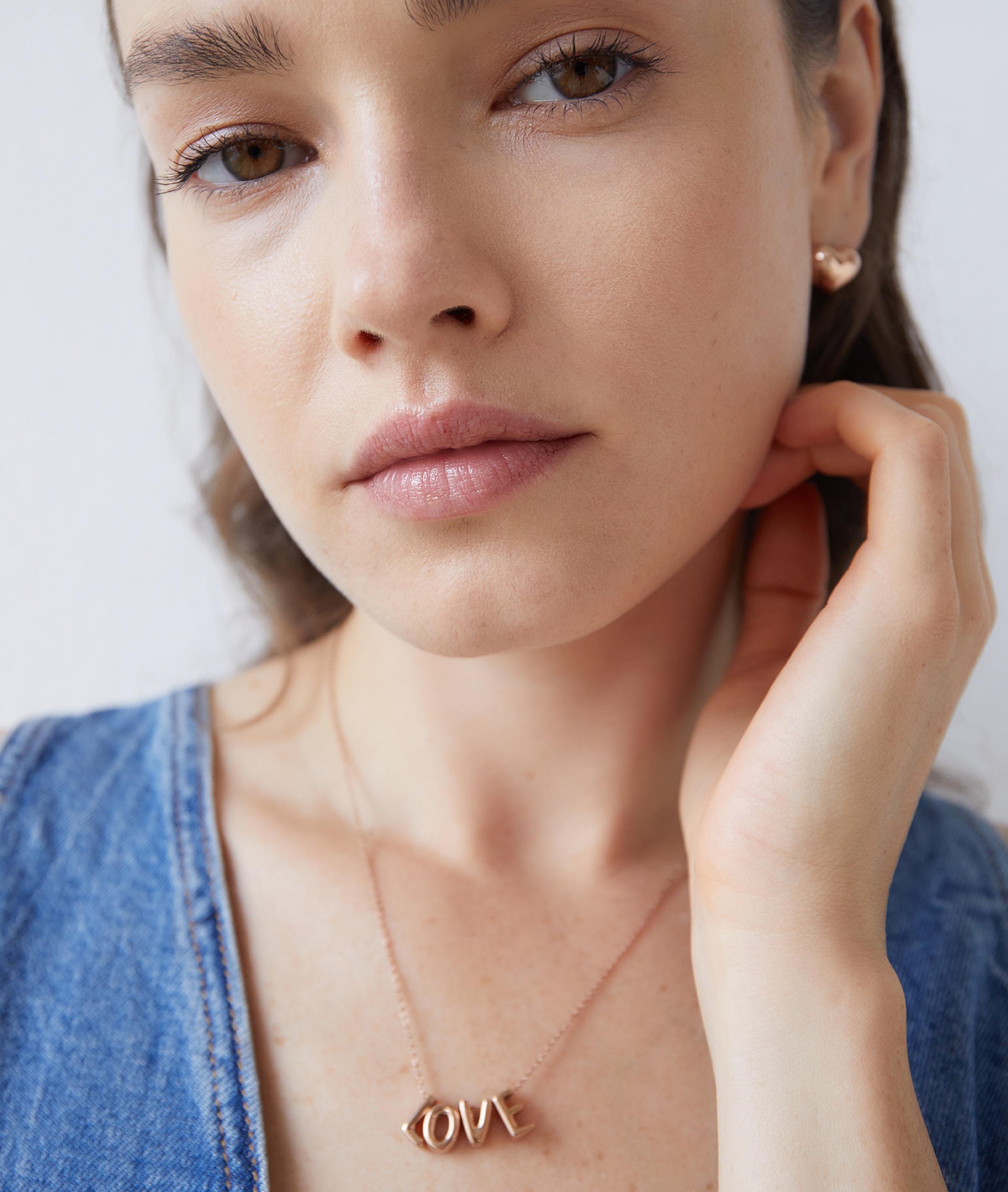 Echtzeit Paar Ohrstecker »Schmuck Geschenk Edelstahl Ohrringe Puffy Heart Herz«