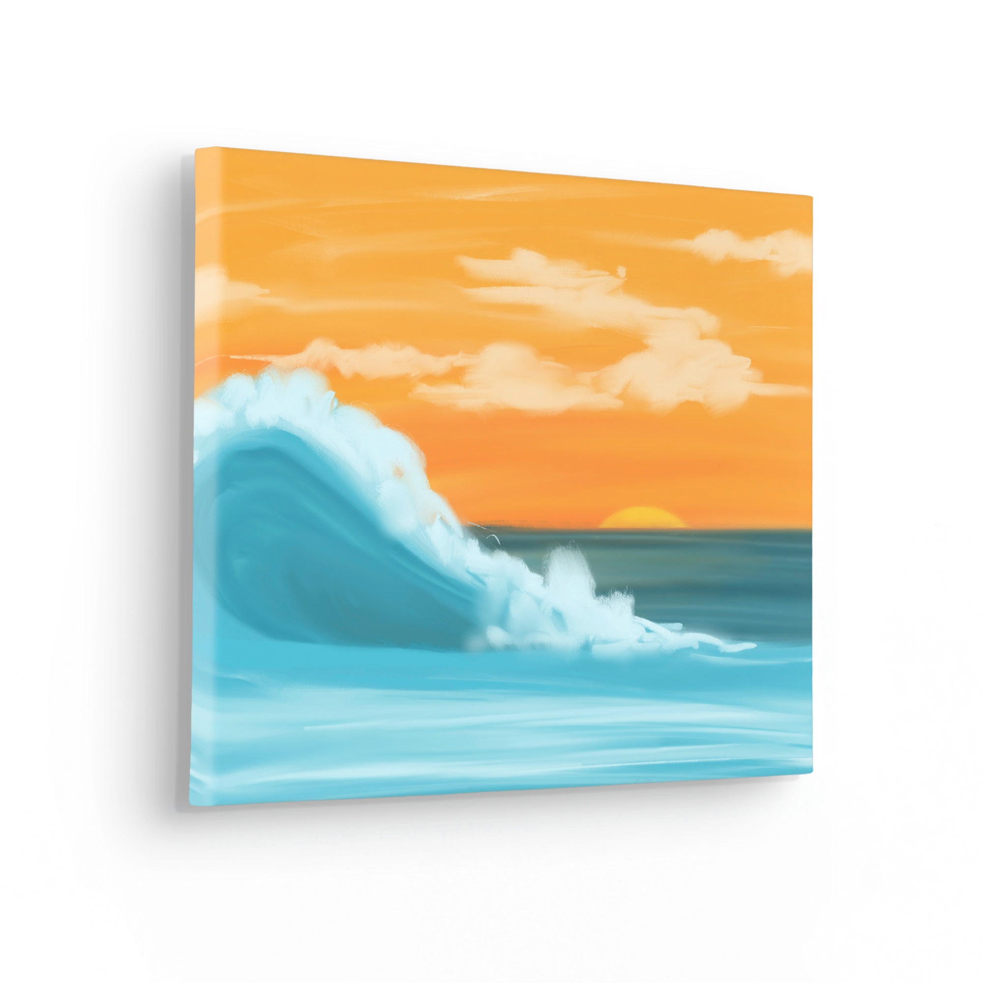 Komar Leinwandbild "Gentle Breeze - Größe 30 x 40 cm" Natur 1 Stk. tlg. Kei günstig online kaufen