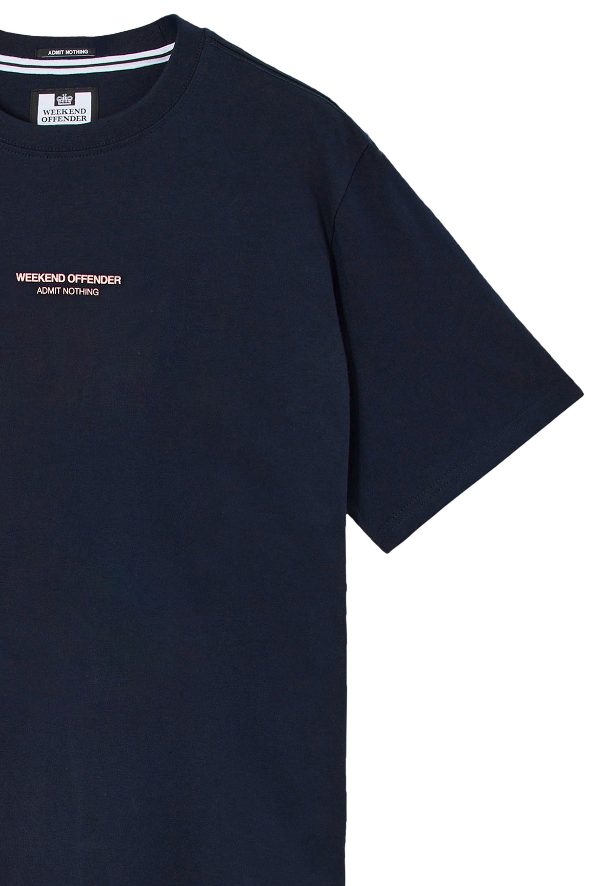 Weekend Offender Millergrove T-Shirt Navy/Coral Size L 2