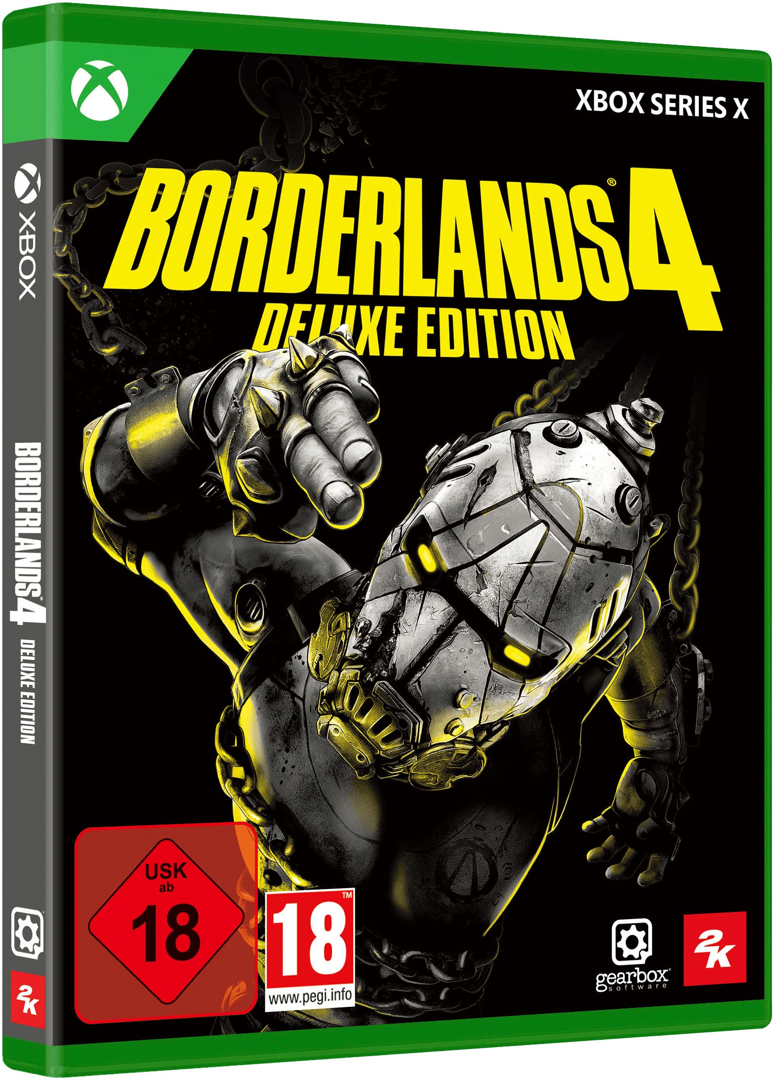 2K Spielesoftware »Borderlands 4 Deluxe«, Xbox Series X, Tragbare Gesichtsmaske - exklusiv bei OTTO