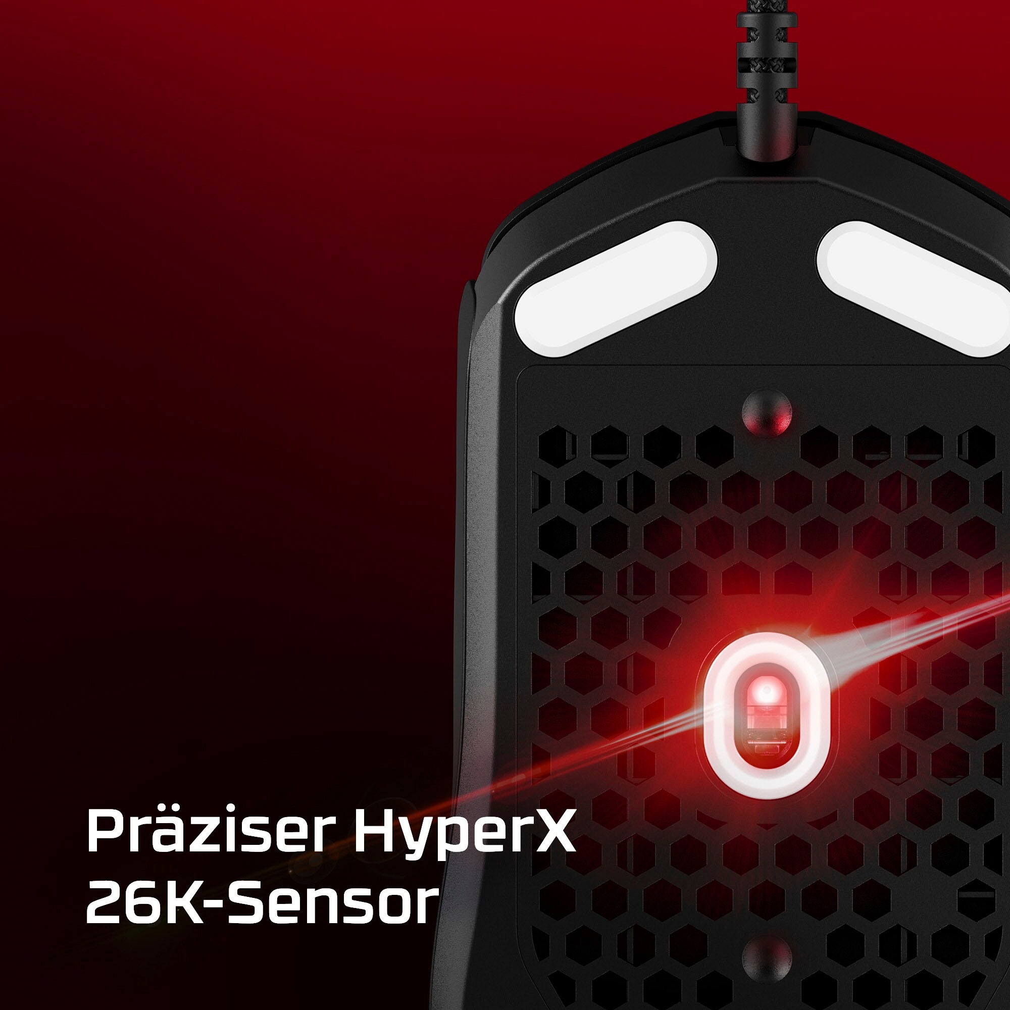 HyperX Maus »Pulsefire Haste 2 Wired«, kabelgebunden