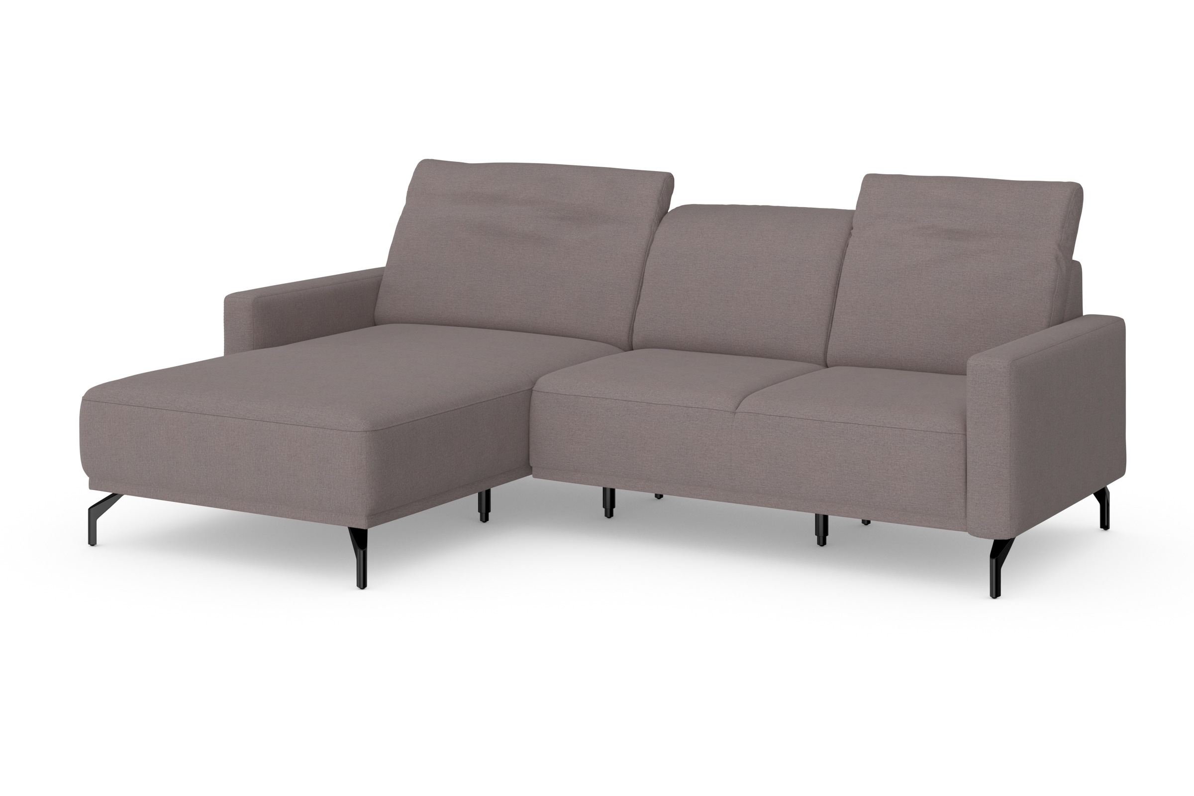 sit&more Ecksofa »Bailando L-Form«, wahlweise mit Kopfteilverstellung und Vorziehsitz, motorisch