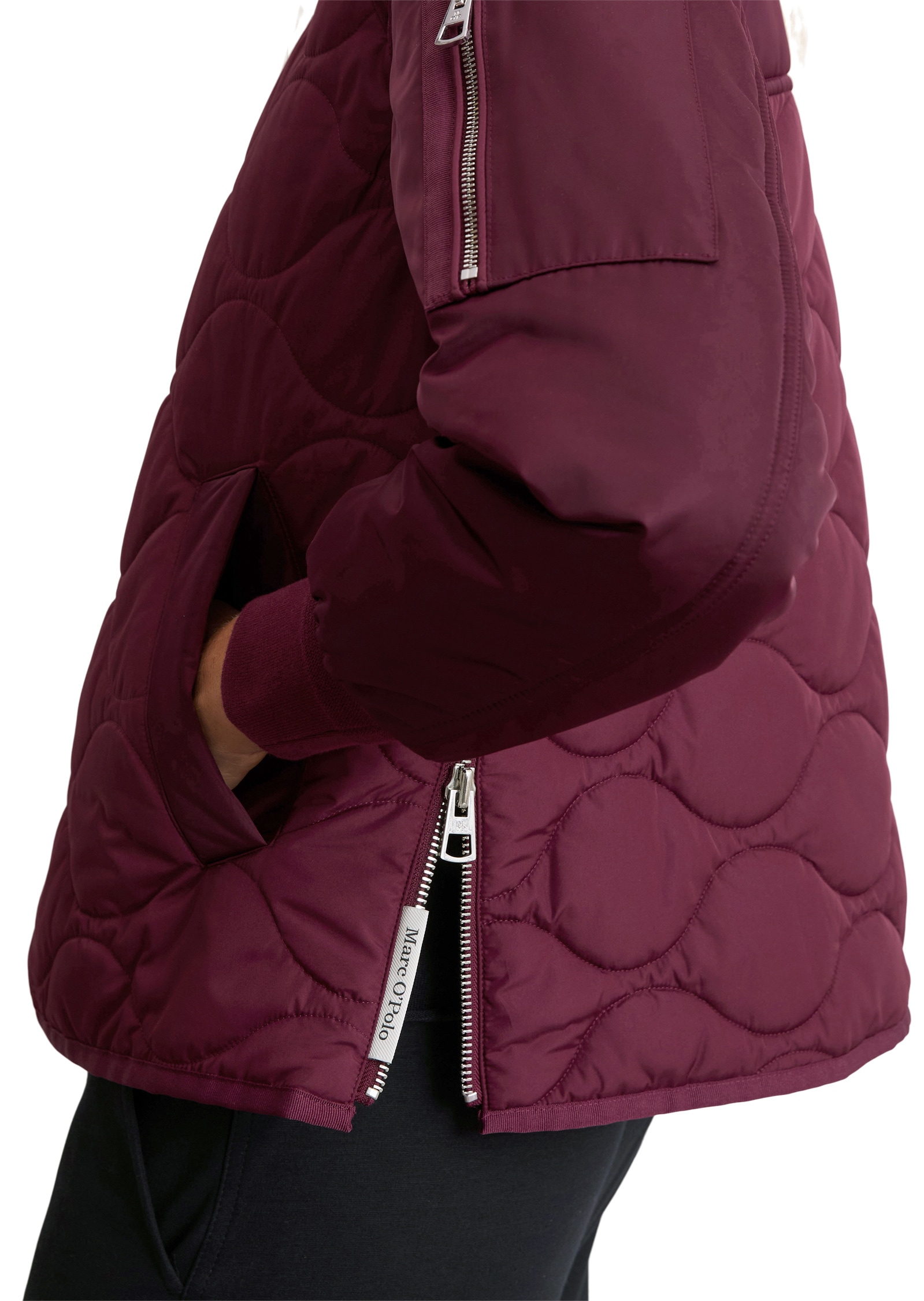 Marc O'Polo Outdoorjacke »im Cape-Stil«, ohne Kapuze