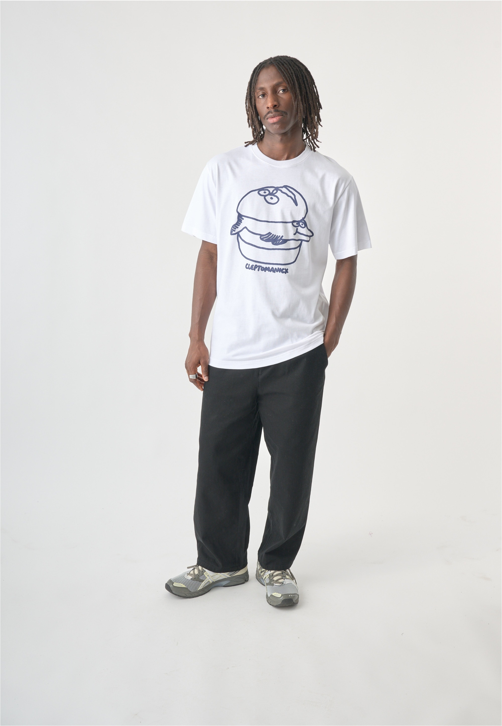 Cleptomanicx T-Shirt "Fischburger" mit tollem Frontprint günstig online kaufen