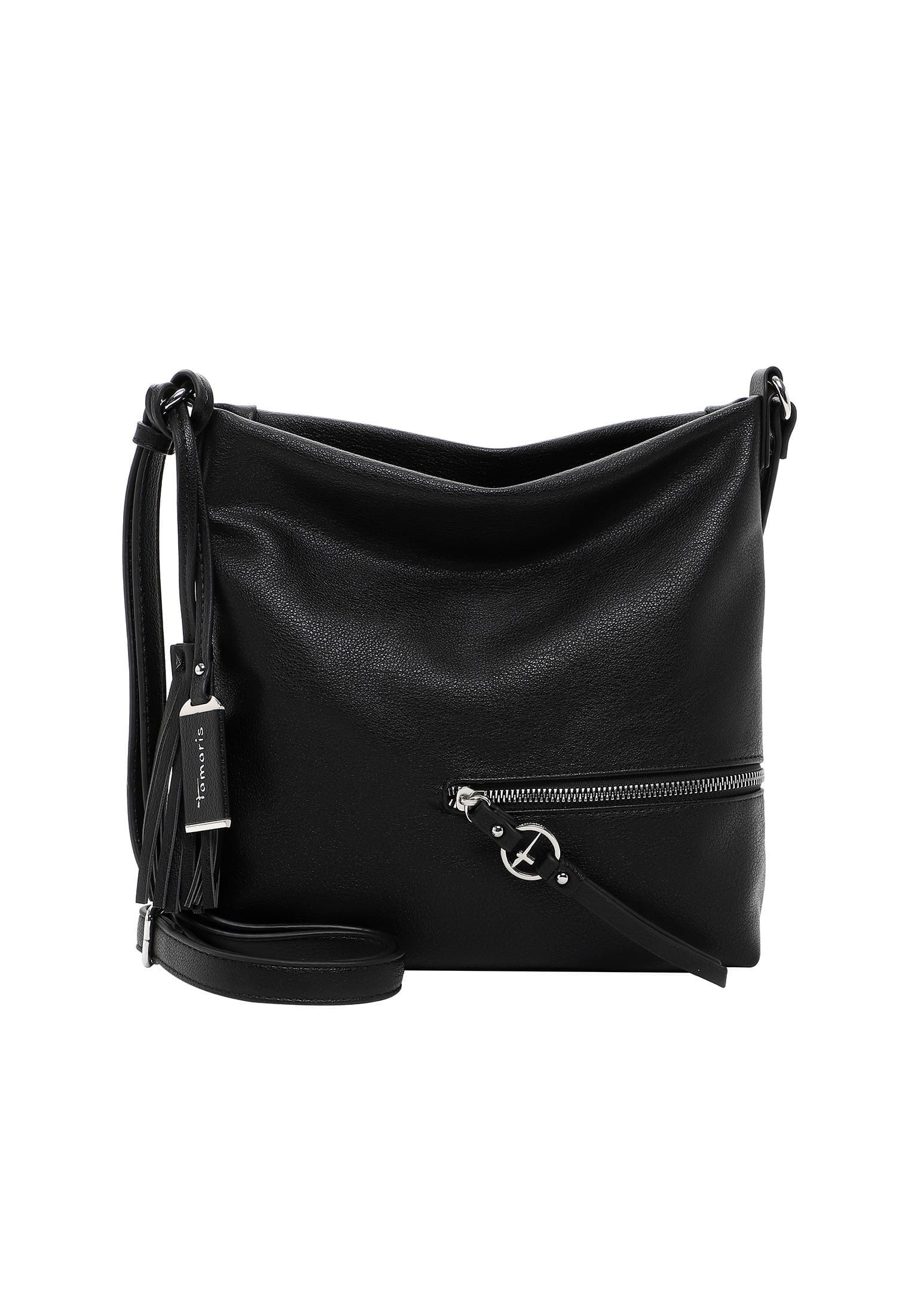 TAMARIS Damen Umhängetasche "Umhängetasche TAS Nele", schwarz, Polyurethan, Taschen