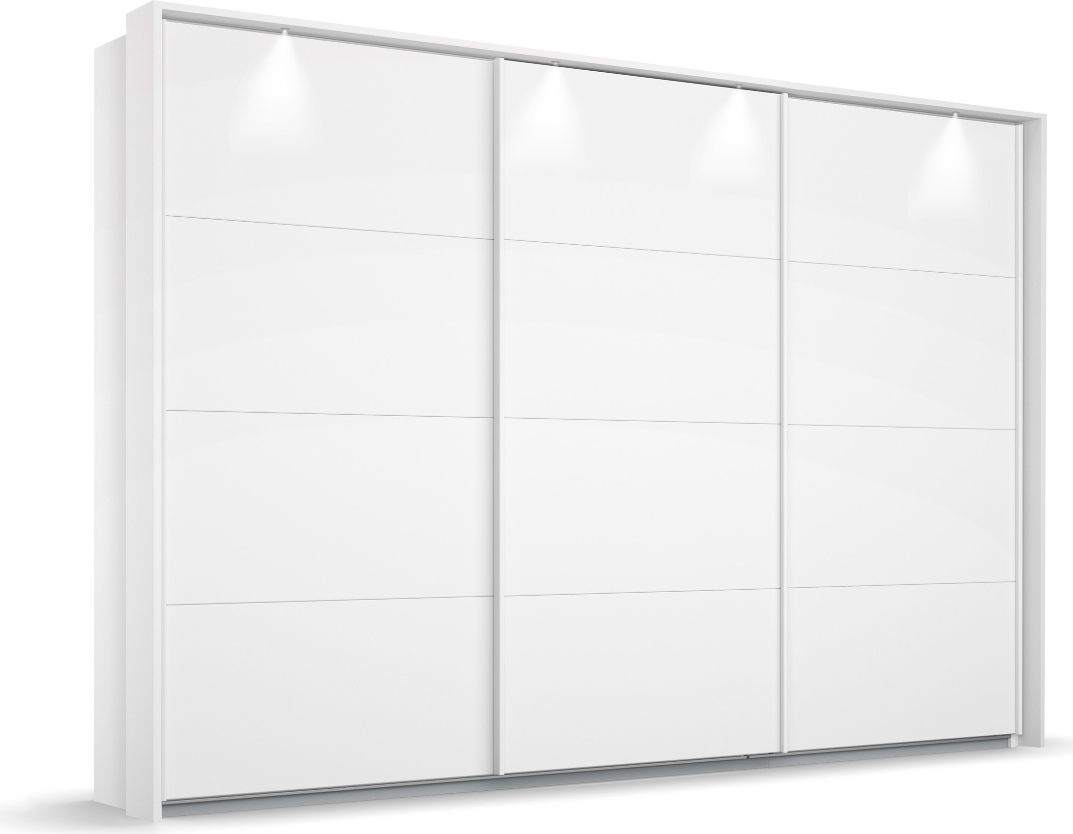 OTTO home Kleiderschrank "Mehrzweckschrank Aktenschrank Möbel Mietswohnung Schlafzimmer OTELI" Breiten 211/278/323/368 cm Höhen 214/233 cm, inkl. Passepartout optional mit Beleuchtung MADE IN GERMANY