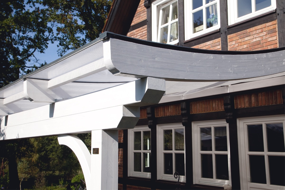 Skanholz Terrassendach »Verona«, Leimholz