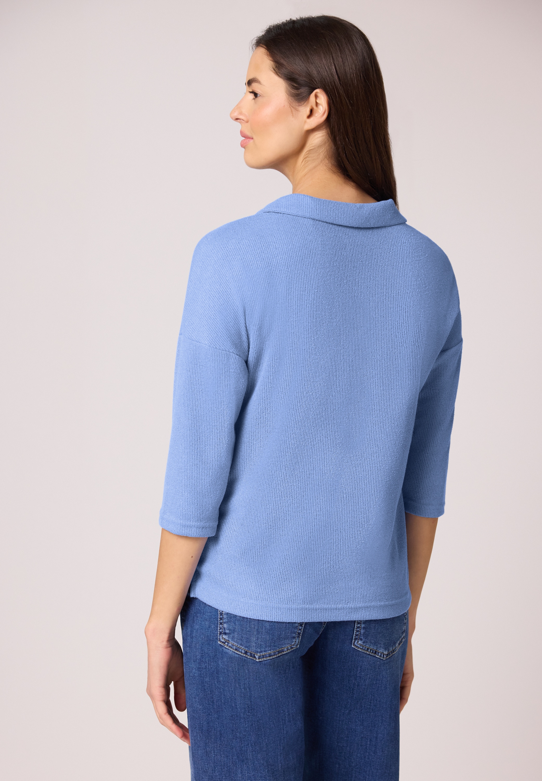 STREET ONE 3/4-Arm-Shirt mit 3/4 Ärmeln