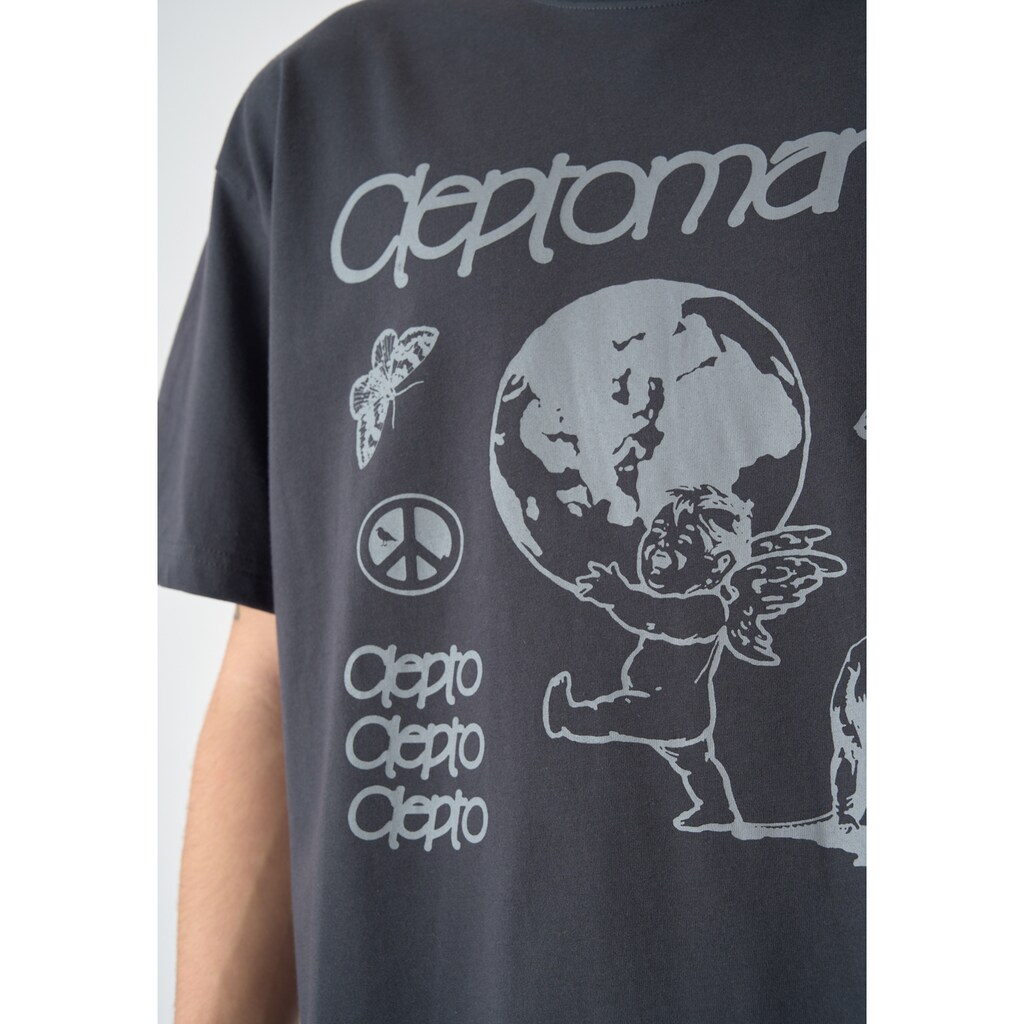 Cleptomanicx T-Shirt »Mystery«, im Boxfit-Schnitt
