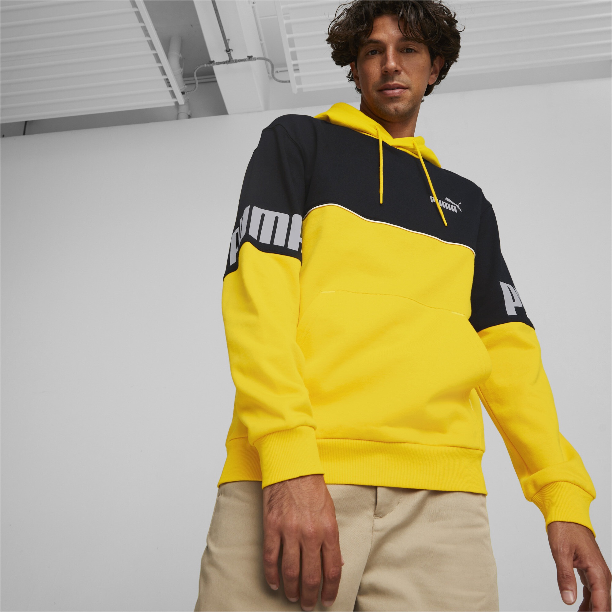 PUMA Sweatshirt »Power Colourblock Hoodie Herren«