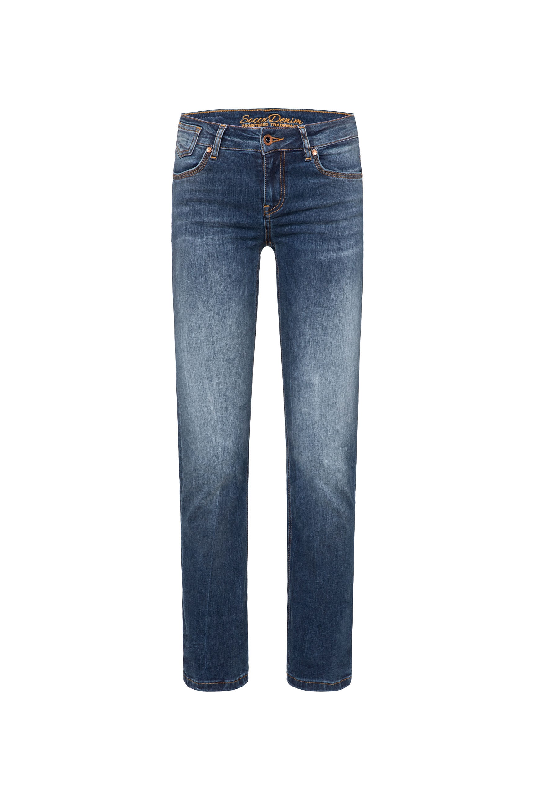 SOCCX Comfort-fit-Jeans, mit Bleaching-Effekten für kaufen BAUR 