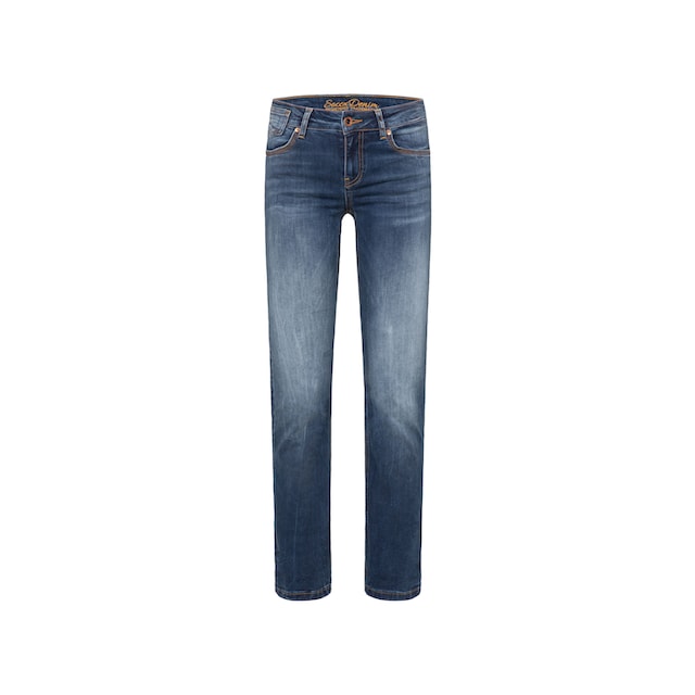 SOCCX Comfort-fit-Jeans, mit Bleaching-Effekten für kaufen | BAUR