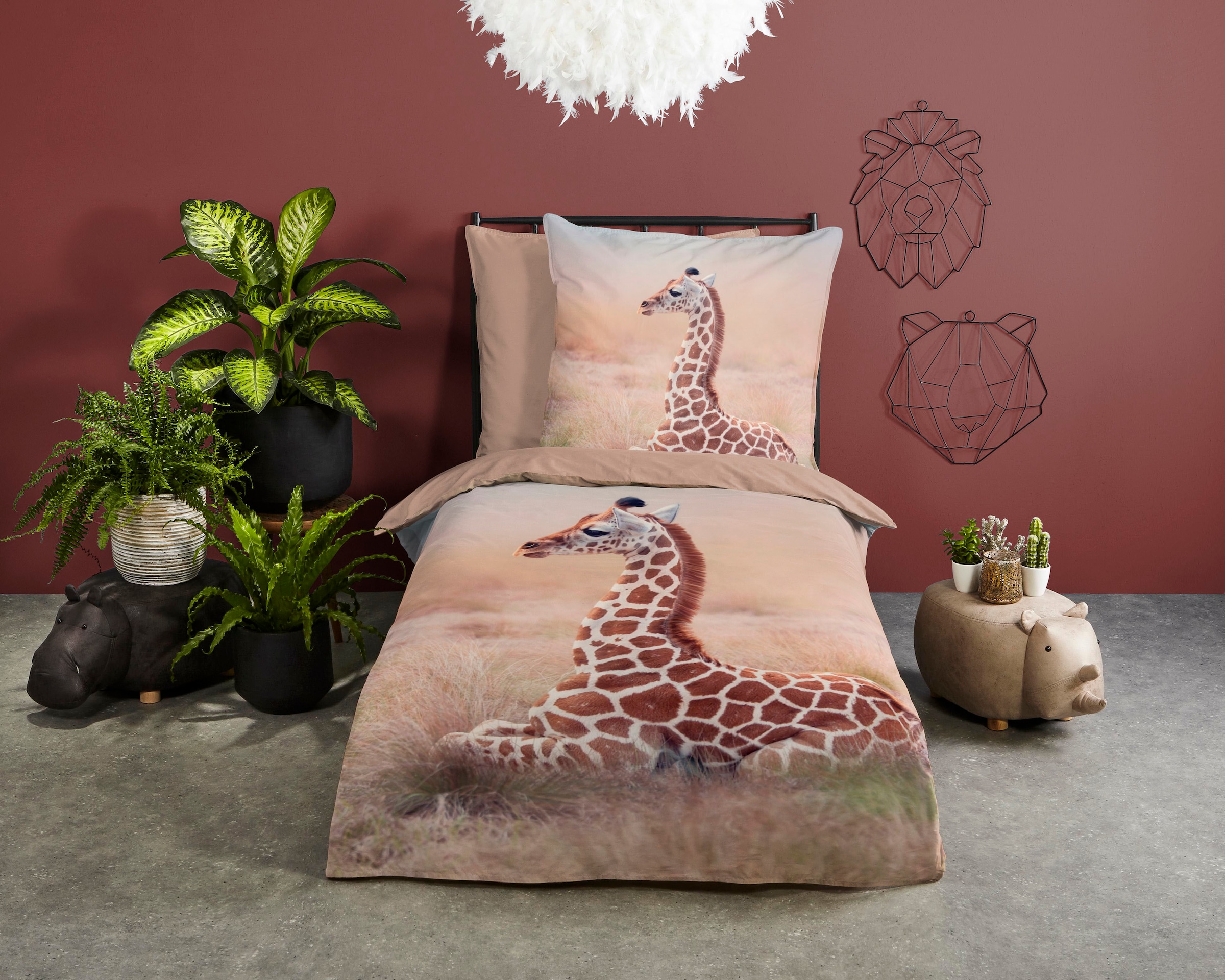 good morning Kinderbettwäsche "Sima" 2 Stk. tlg. Baumwolle, 135x200, Reißve günstig online kaufen