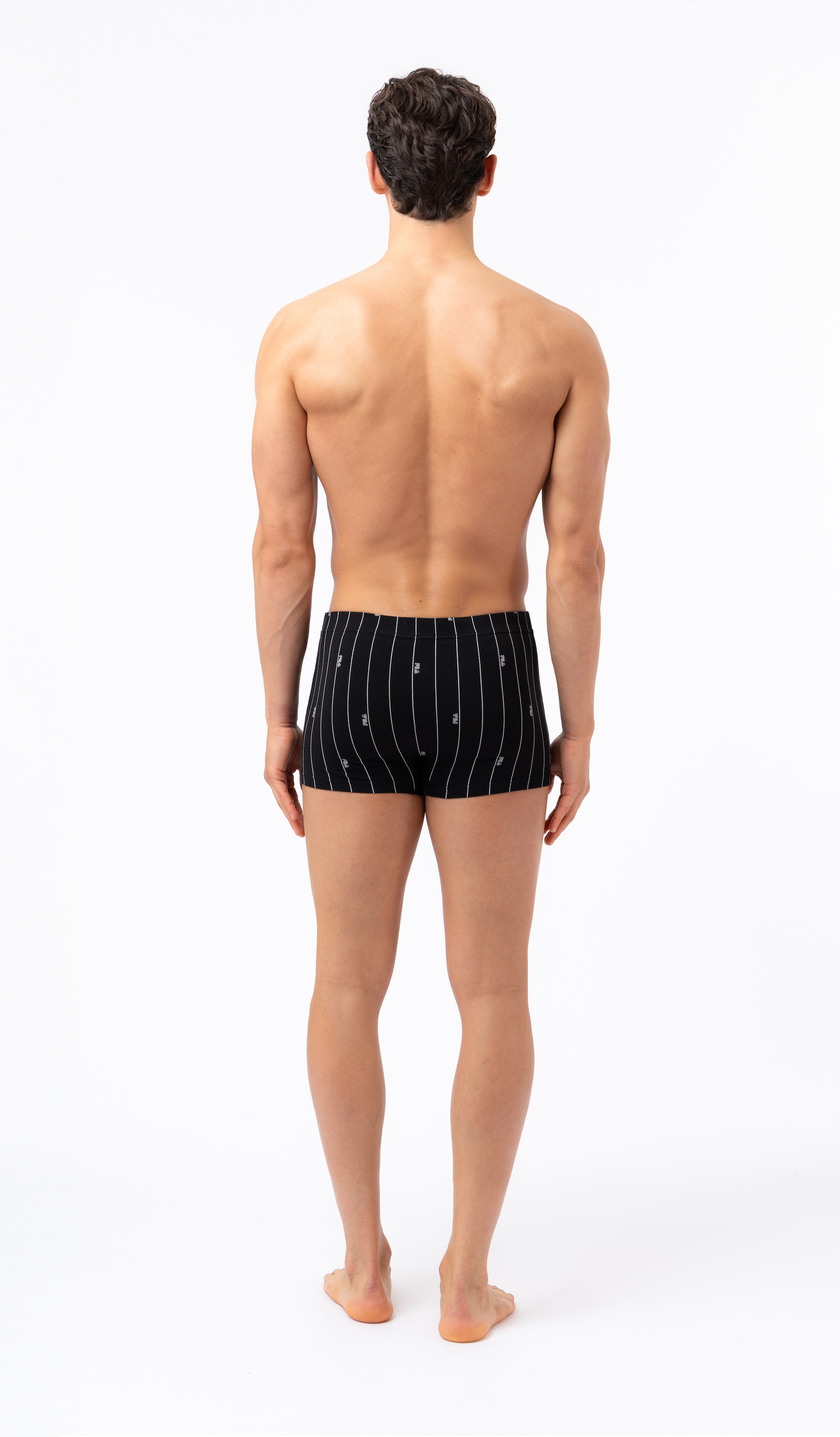 Fila Boxer 3er Pack,  ohne Eingriff, elastisch, bequem, Baumwollmix