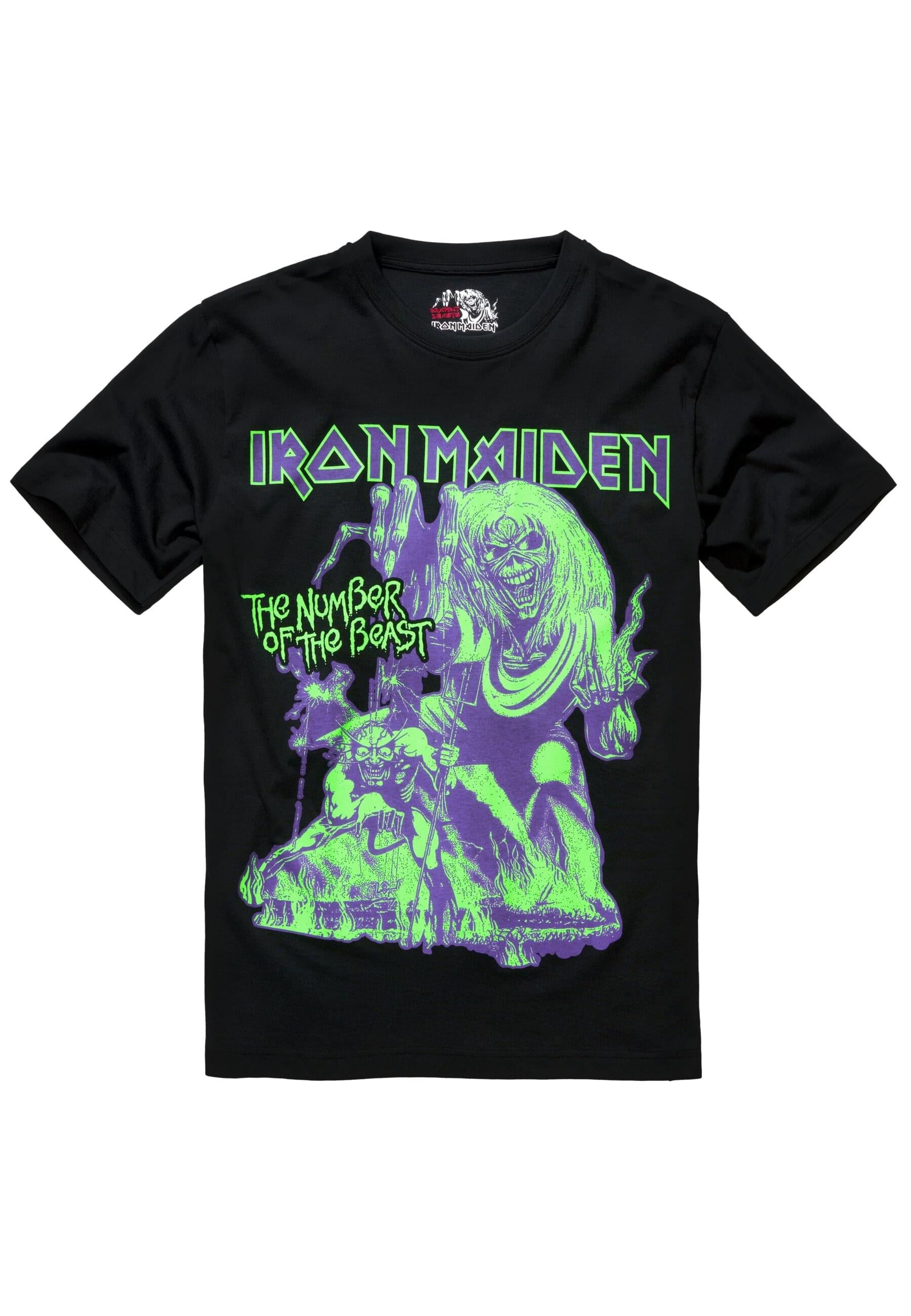 T-Shirt »Brandit Herren Iron Maiden NOTB (glow in the dark pigment)«