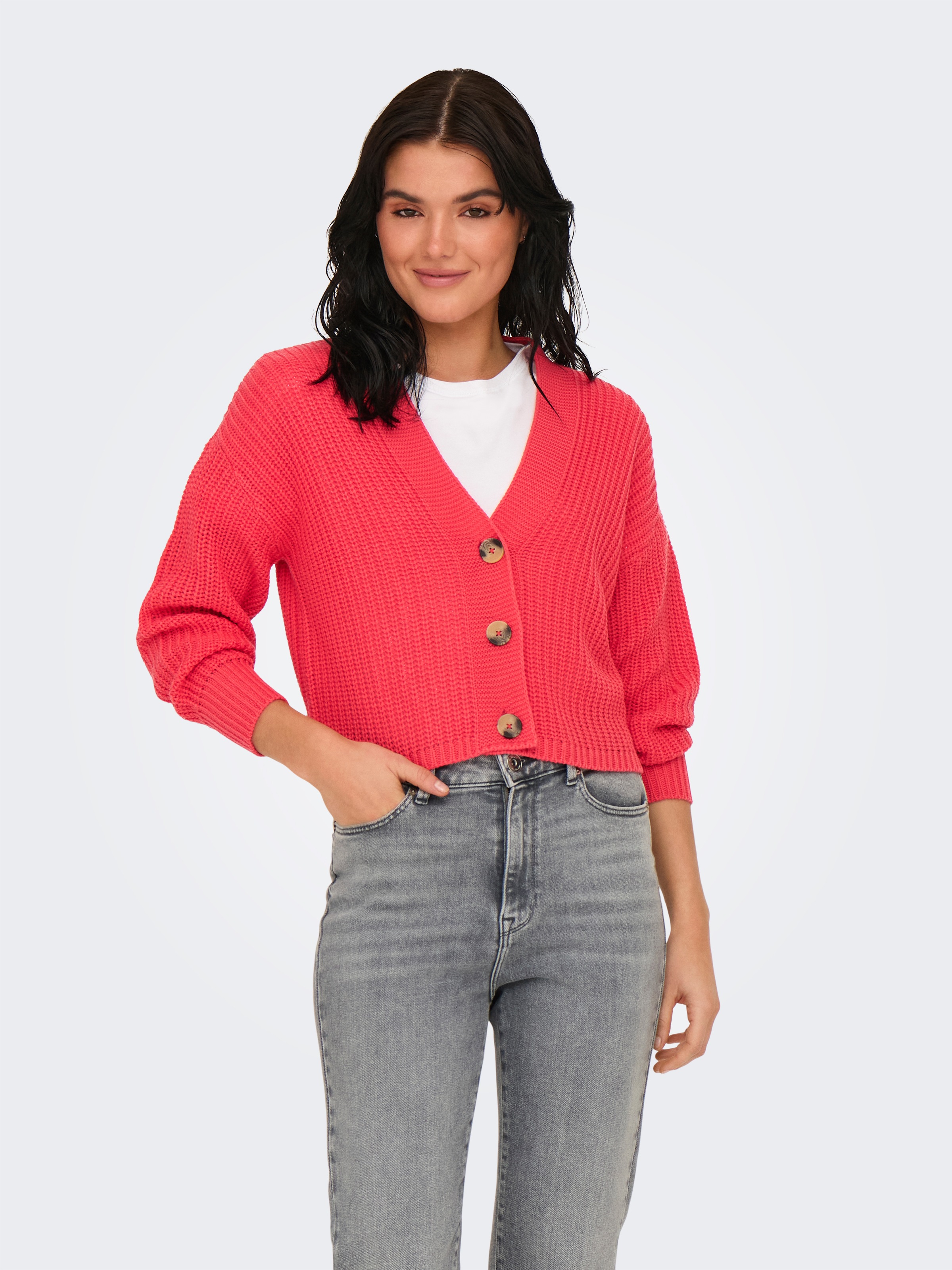 ONLY Strickjacke "ONLCAROL NICE L/S CARDIGAN KNT NOOS" günstig online kaufen