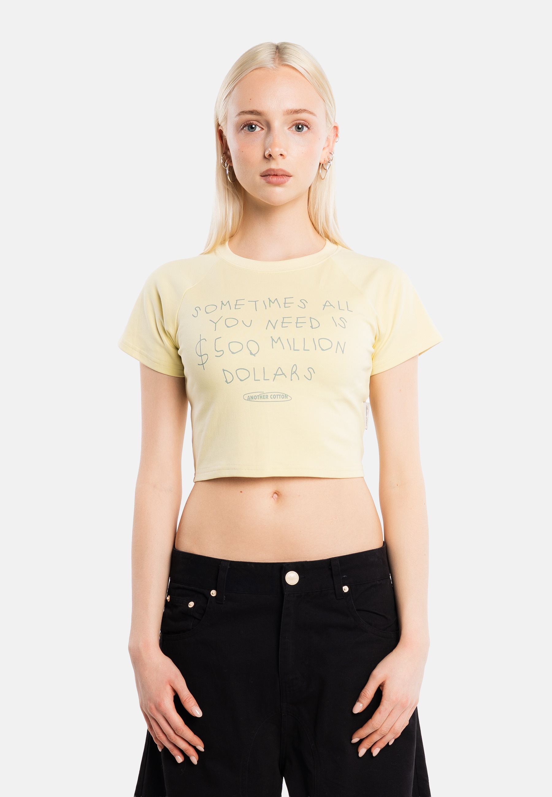 Another Cotton Lab T-Shirt »Another Cotton Lab 500 Crop Top« 1