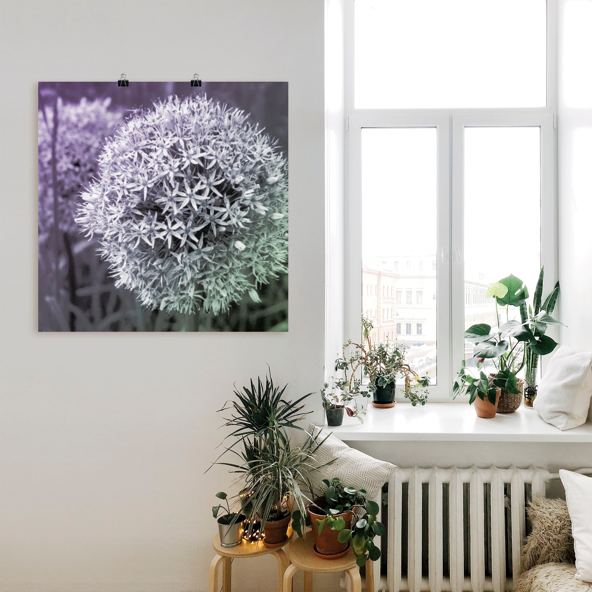 Artland Wandbild »Lila Sensation I« 1 Stk. tlg. als Alubild, Outdoorbild, Leinwandbild, Poster, Wandaufkleber