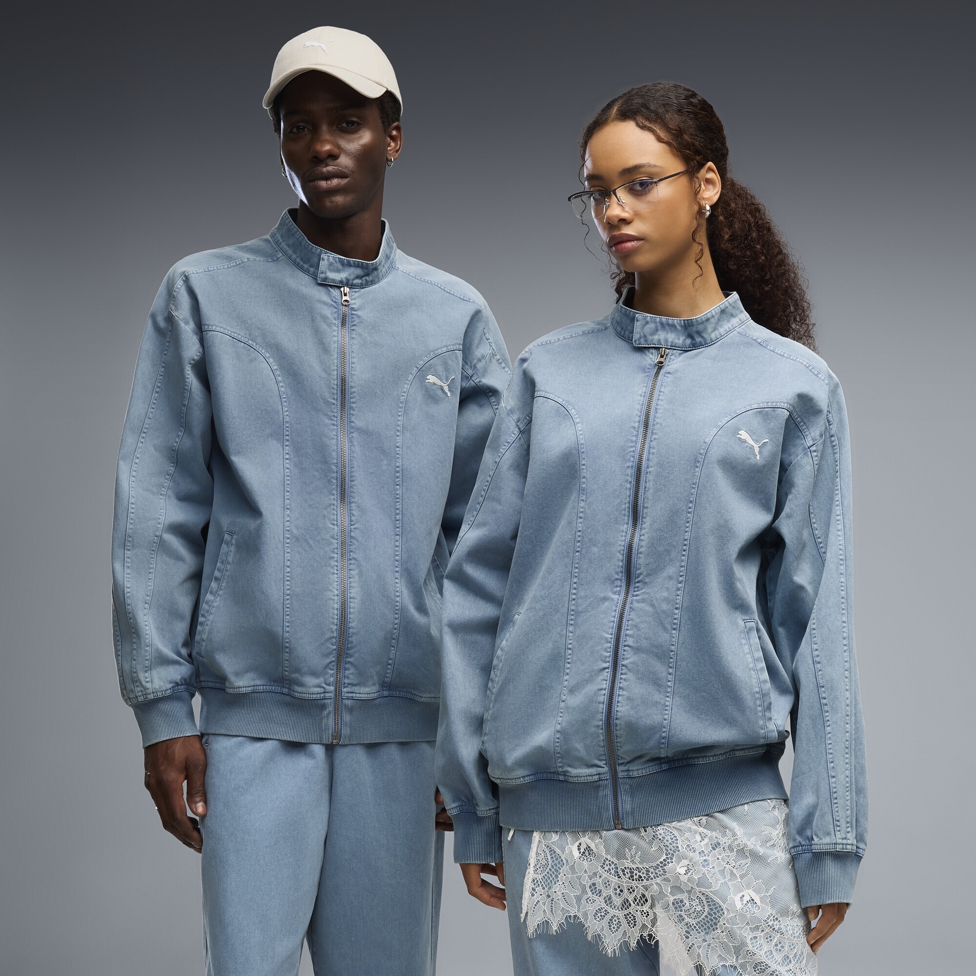 PUMA Sweatjacke »FUTURE.PUMA.ARCHIVE T7 Relaxed Washed Twill Trainingsjacke«