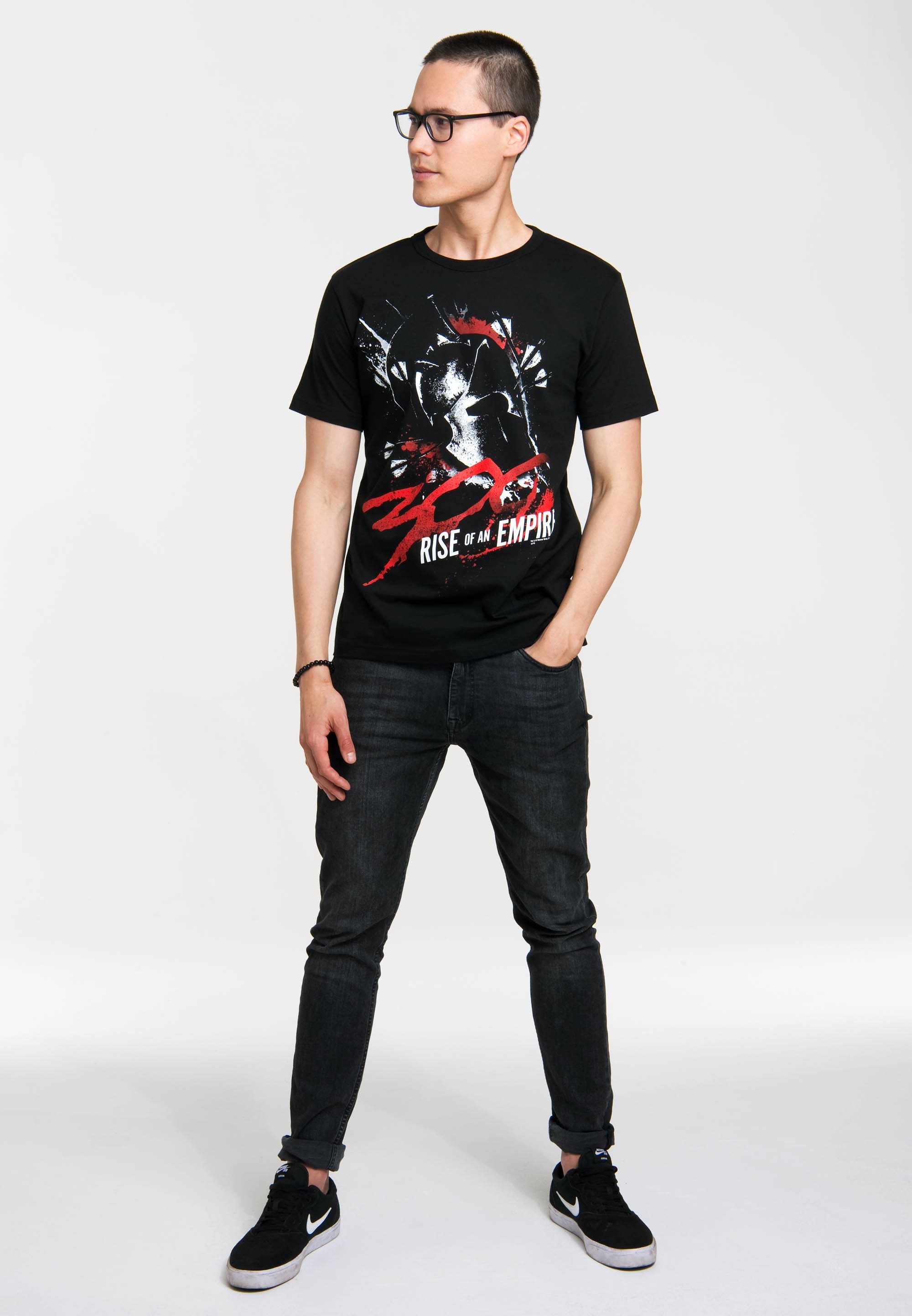 LOGOSHIRT T-Shirt "300 - Rise Of An Empire" mit coolem Frontprint günstig online kaufen