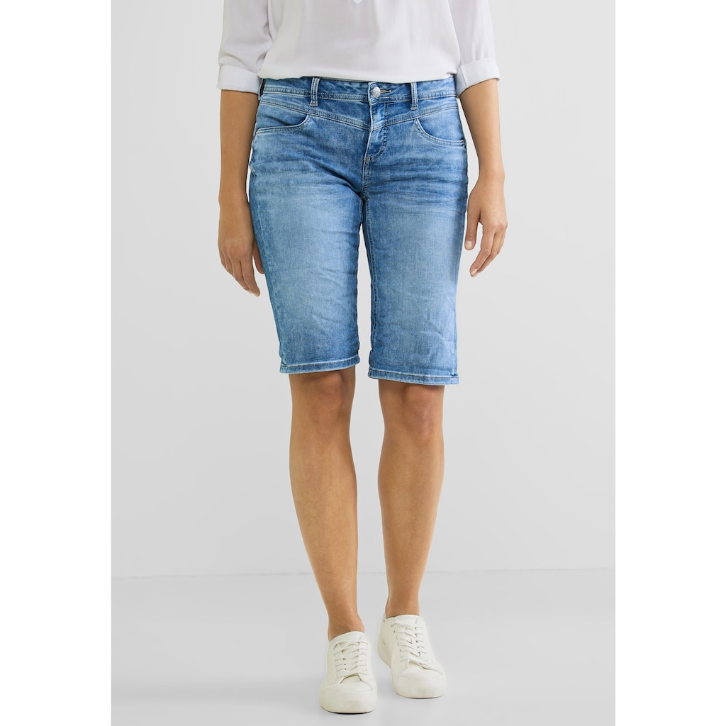 STREET ONE Skinny-fit-Jeans Middle Waist
