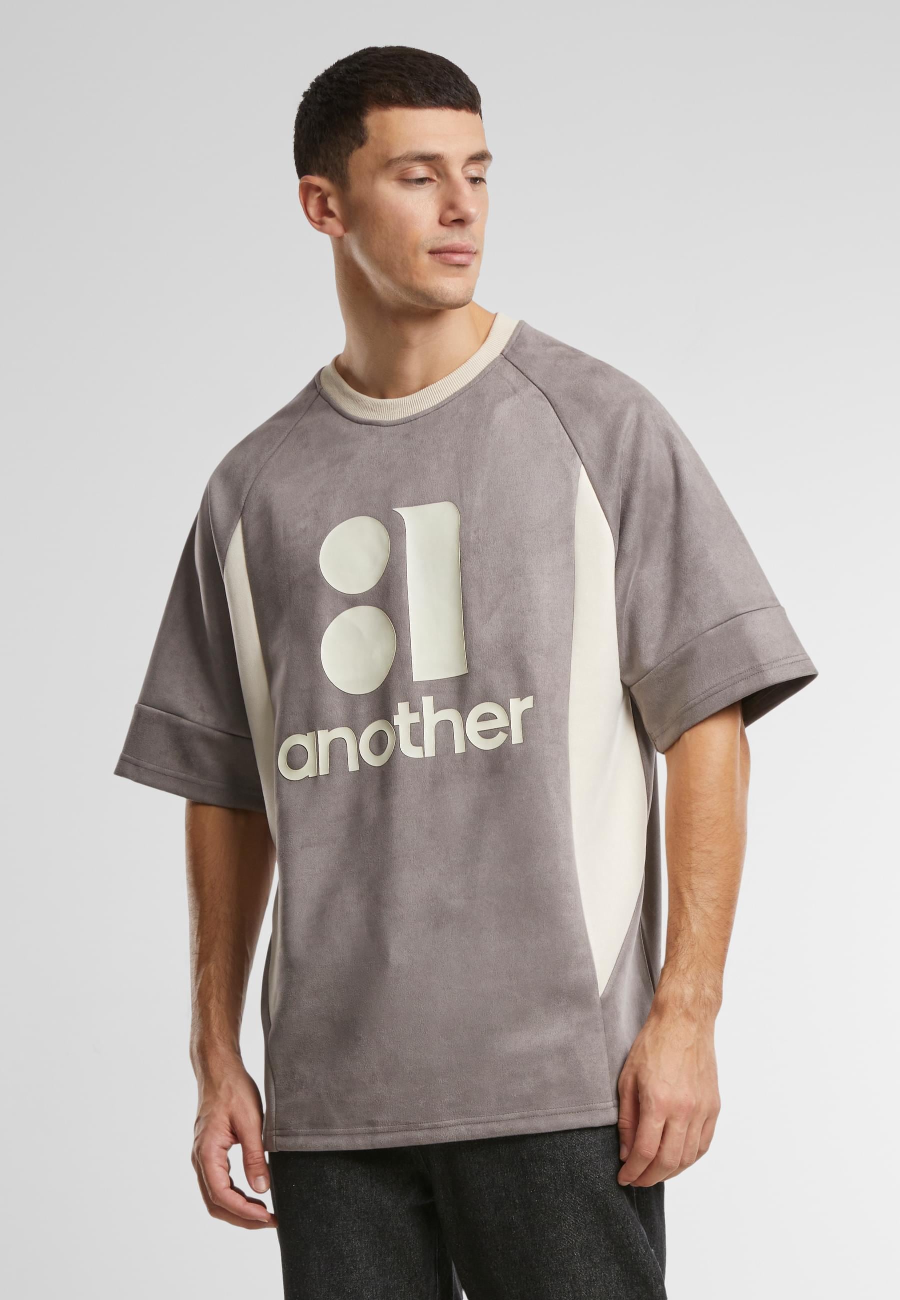 Another Cotton Lab T-Shirt »Another Cotton Lab Another Oversize Raglan Velour Jersey«, (1 tlg.)