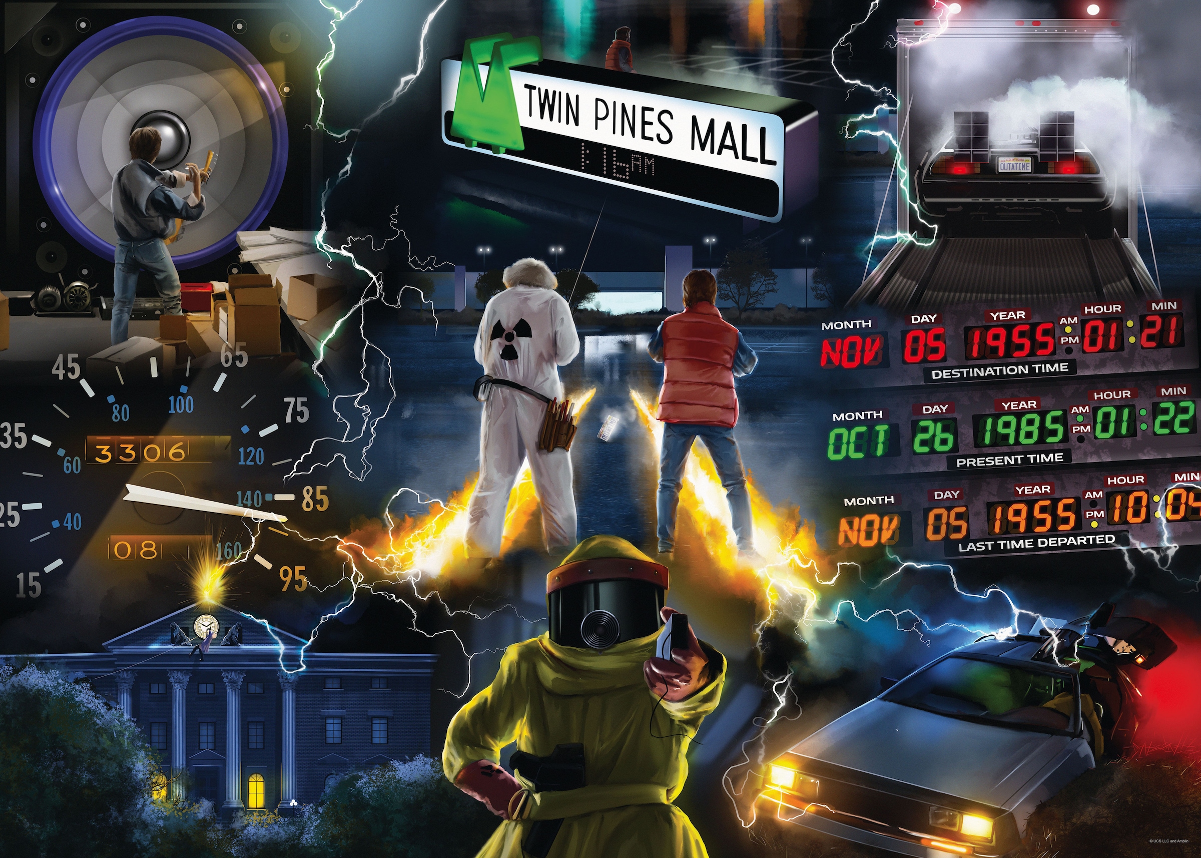 Ravensburger Puzzle »Artist Collection, Back to the Future«, Made in Germany