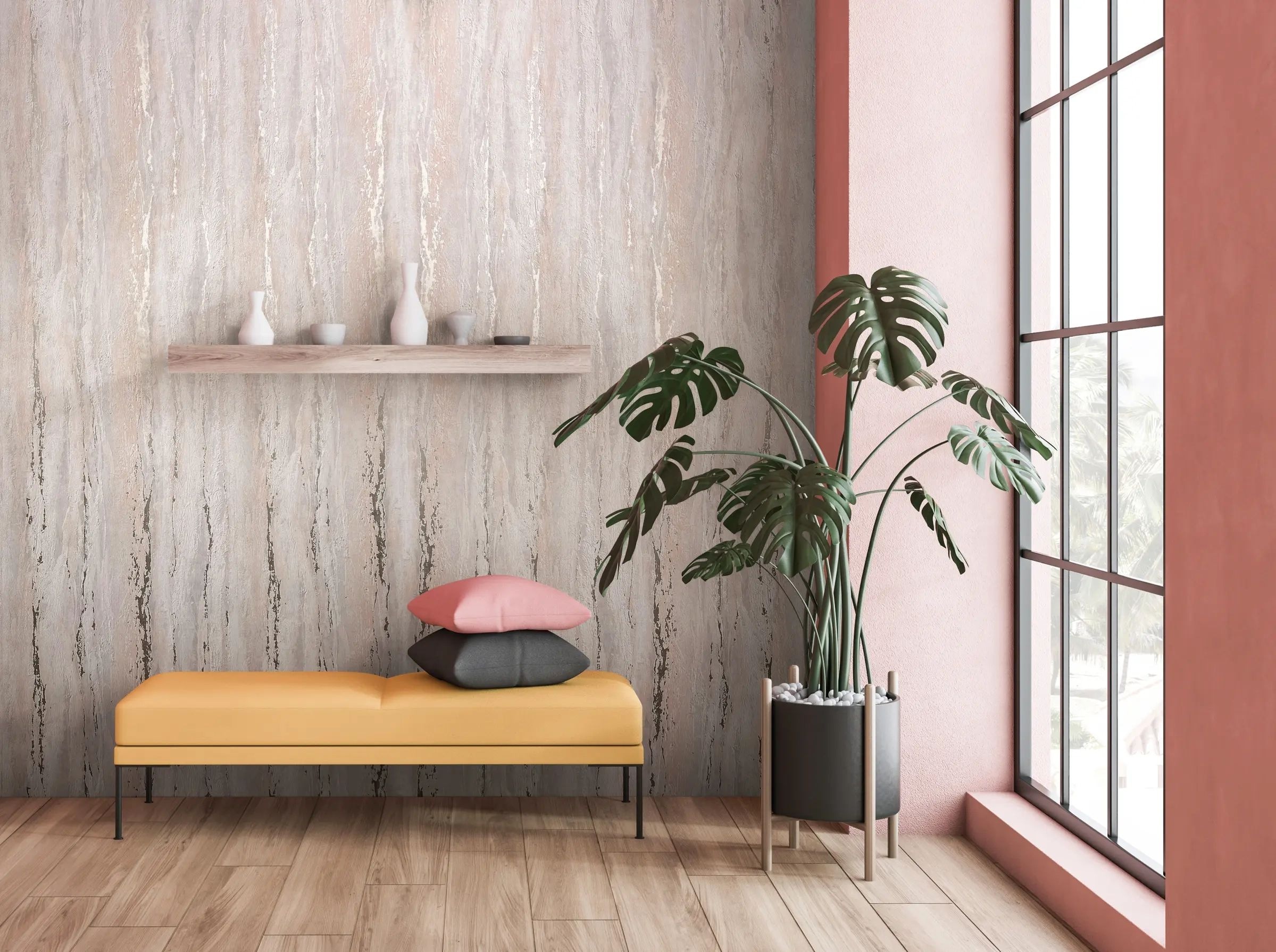Marburg Vliestapete »Tapete Urban Stone«, urban, moderne Vliestapete für Wohnzimmer Schlafzimmer Küche