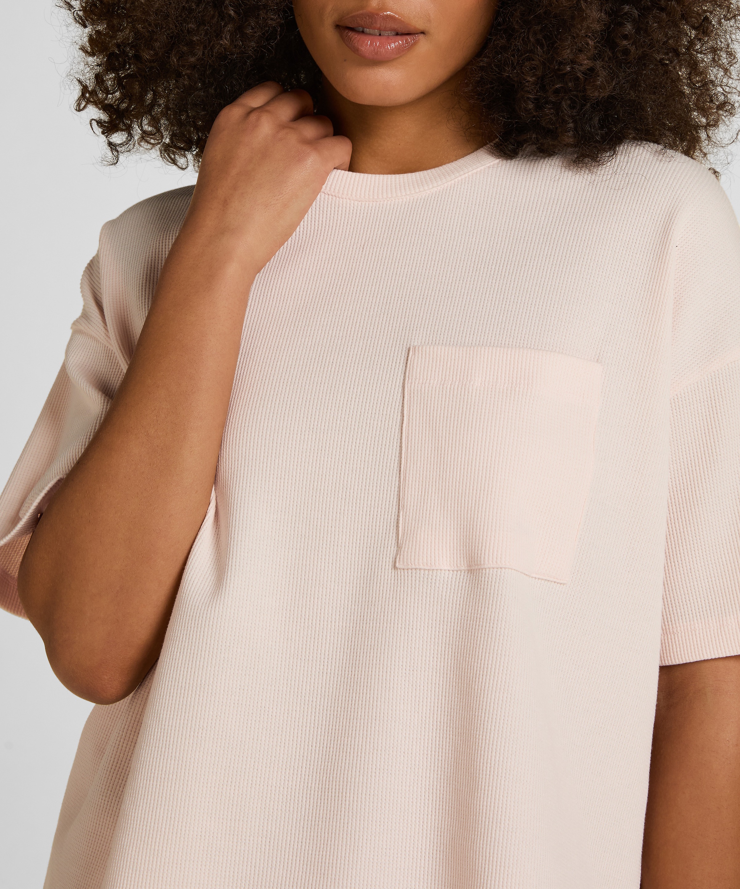 Hunkemöller Pyjama »Pyjama Top Waffle«