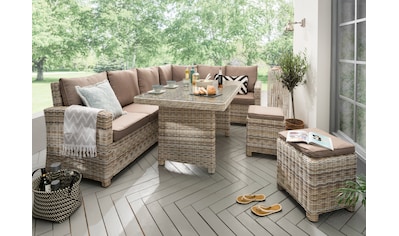 Gartenlounge-Set »ALCUDIA«, (Set, 20 tlg.)