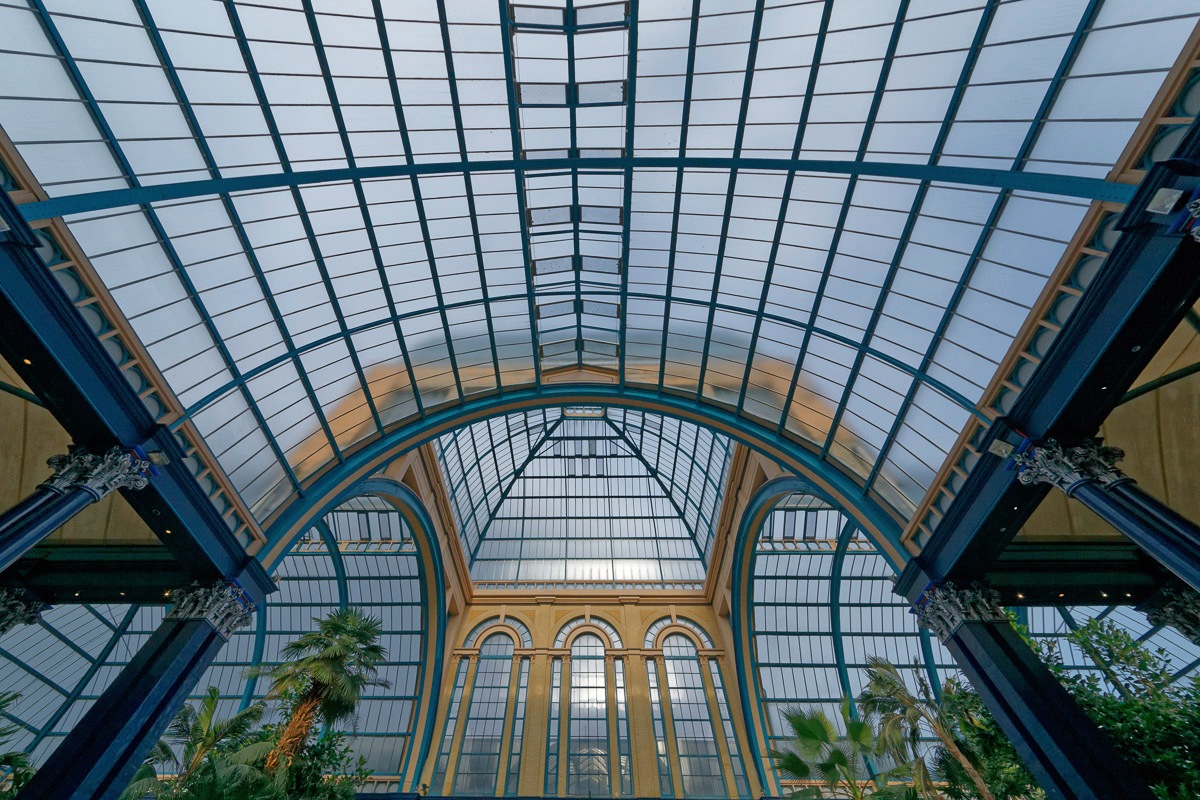 Papermoon Fototapete "Glasdach"