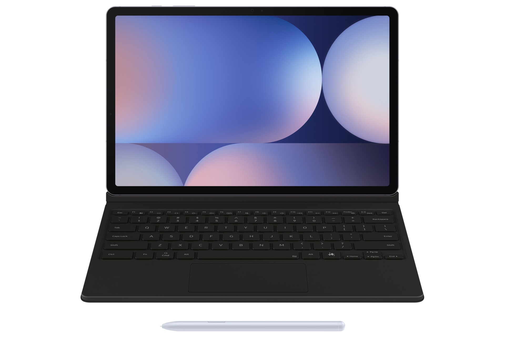 Samsung Tablet-Hülle »Book Cover Keyboard für Galaxy Tab S10+ | S9+ | S9 FE+«, Tastatur Cover, Schutzhülle, Tablethülle, Case, Schutzcase, stoßfest
