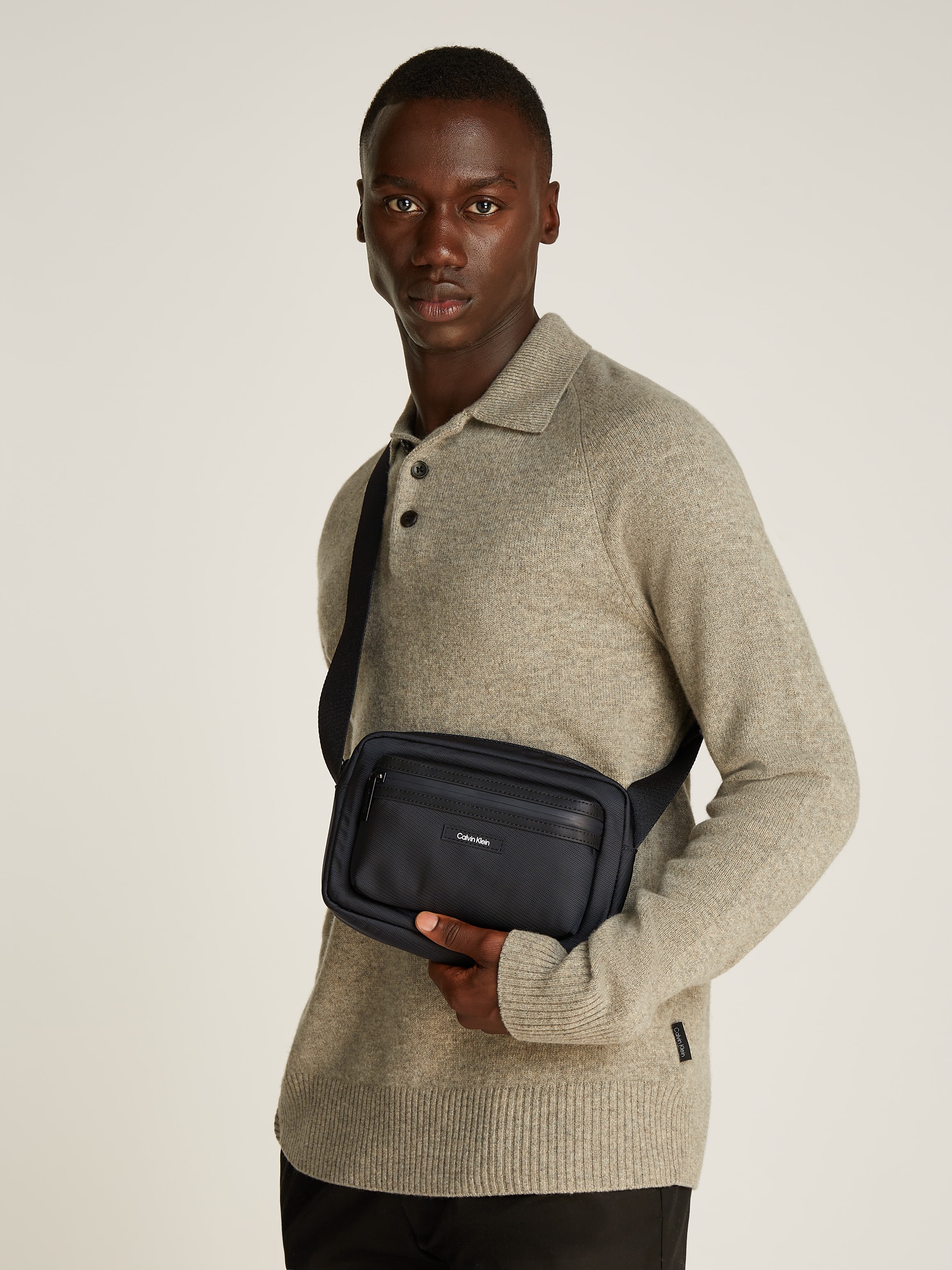 Calvin Klein Mini Bag »CK ESSENTIAL CAMERA BAG«, Camera Bag, CrossBody Bag, kleine Herren-Umhängetasche