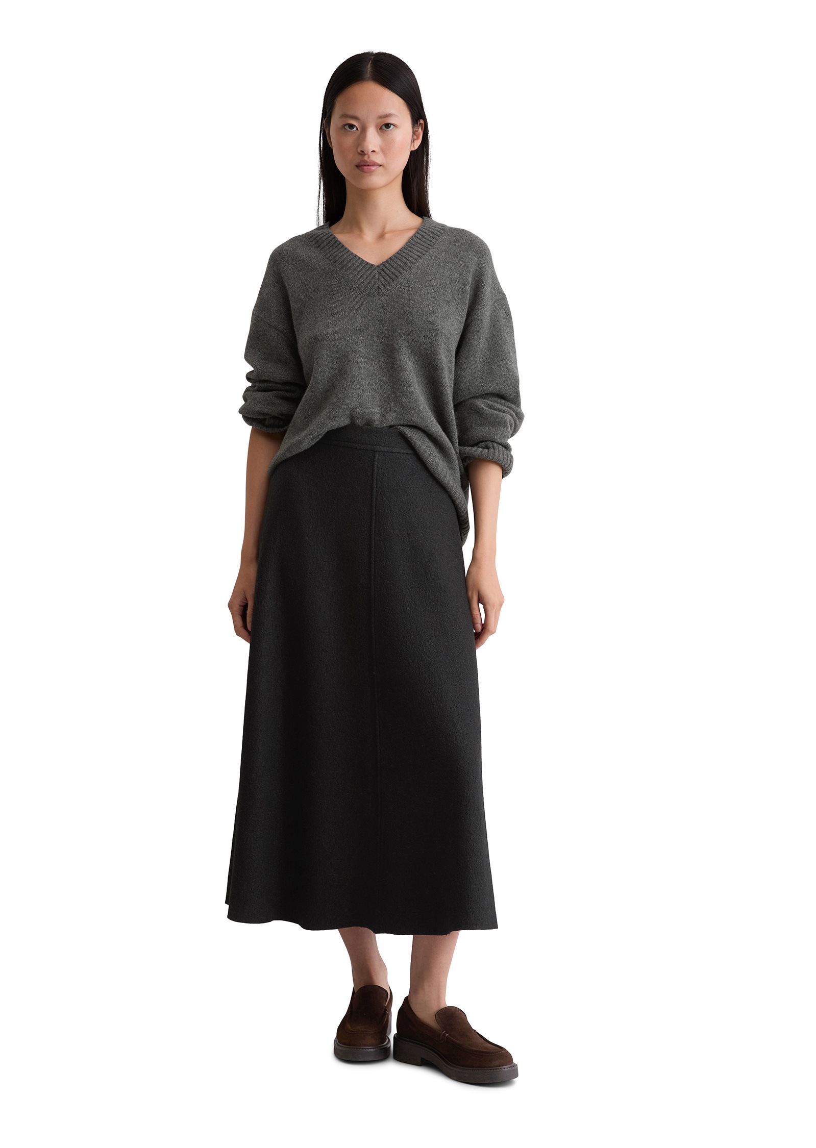 Marc O'Polo Webrock »aus Boiled Wool«