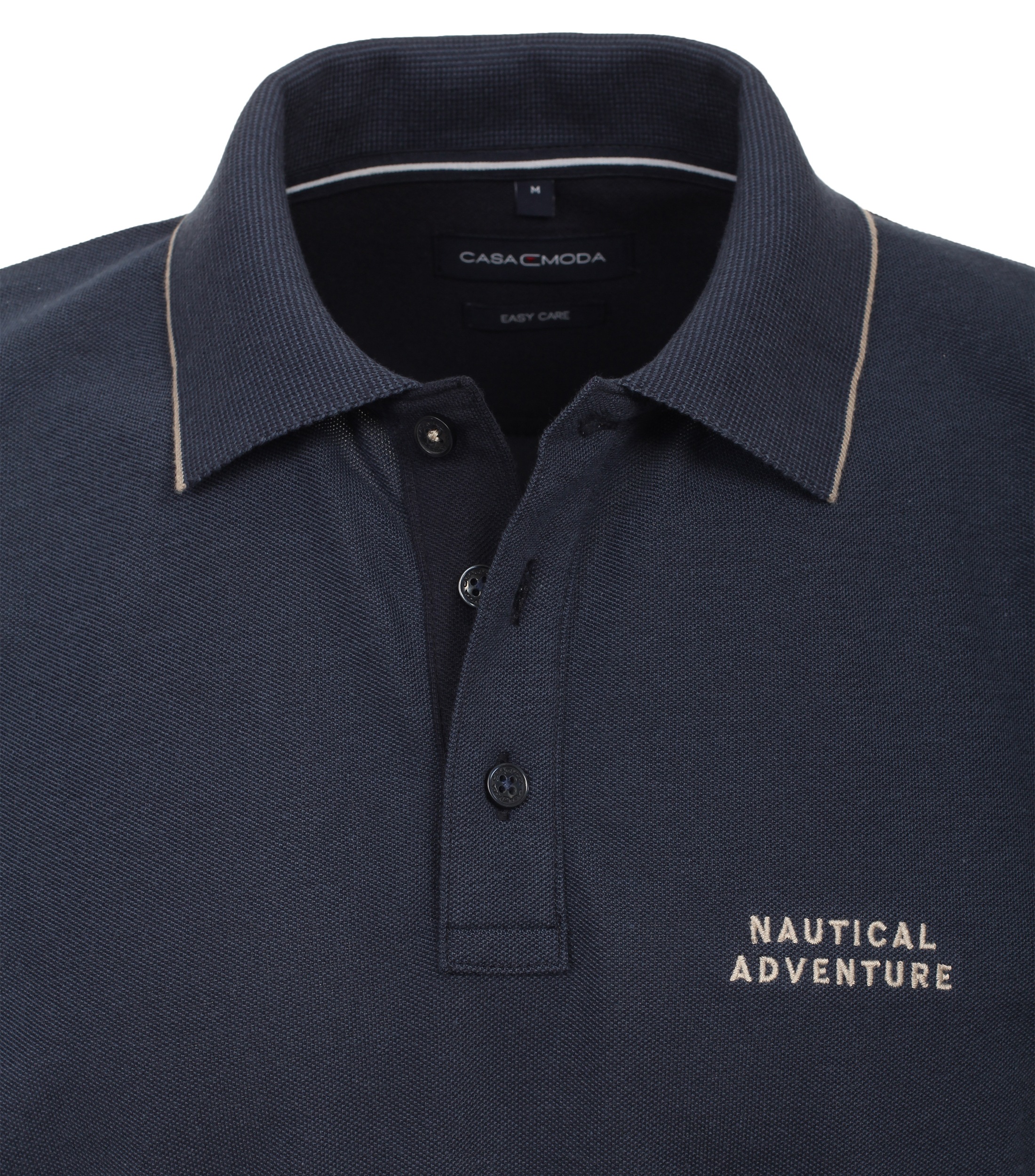 CASAMODA Poloshirt »CASAMODA Polo-Shirt uni«