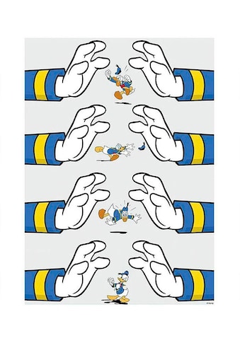 Poster »Donald Duck Hands«, Disney, (1 St.)